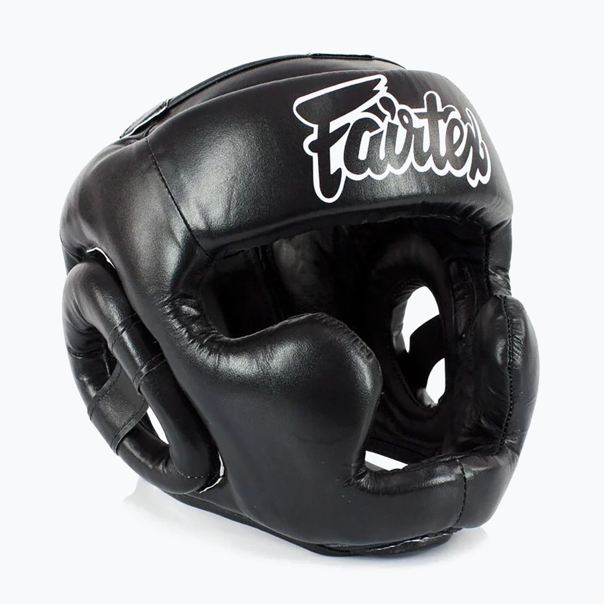 Kask bokserski dziecięcy Fairtex Headguard for Kids black 