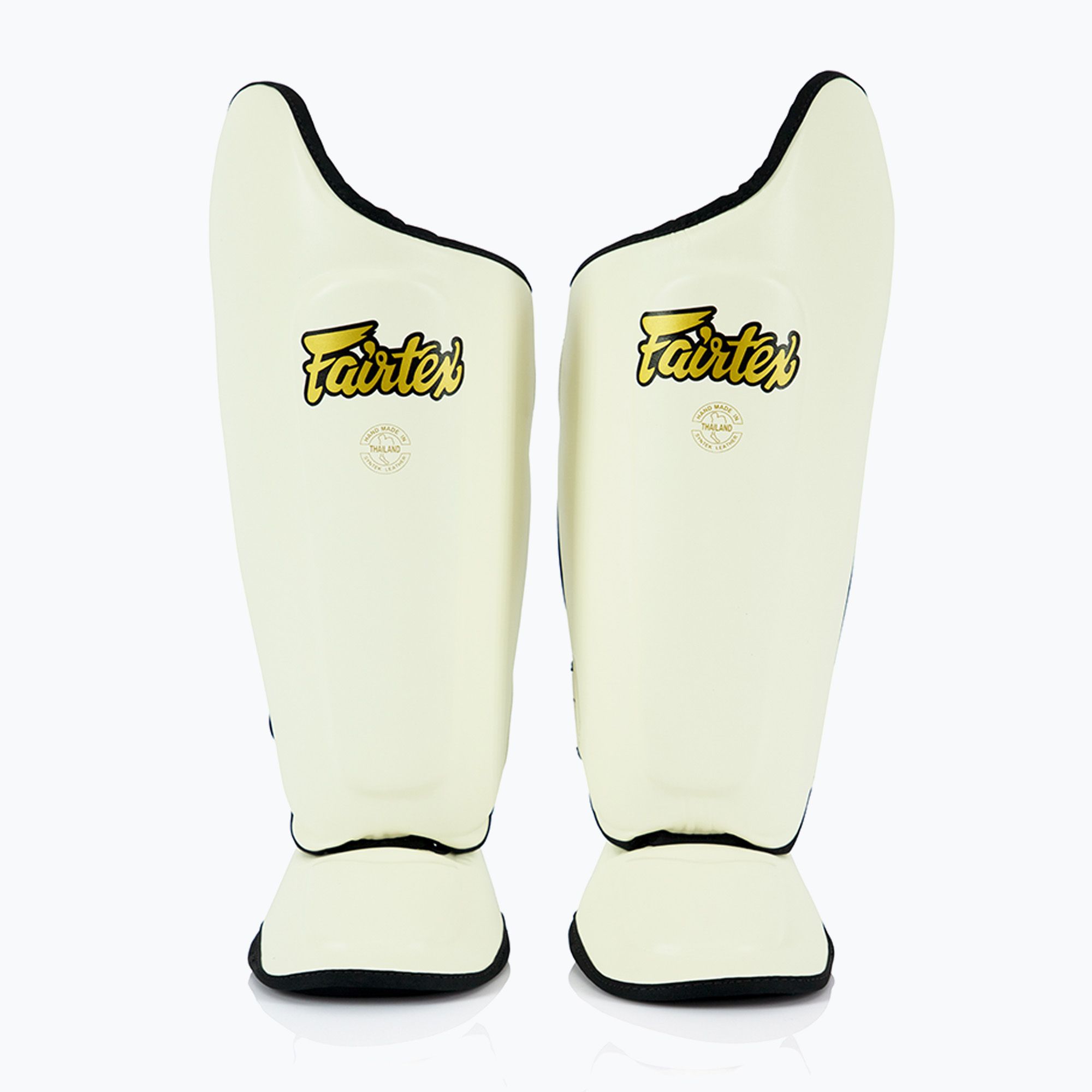Ochraniacze piszczeli Fairtex Ultimate Shin Pads white 