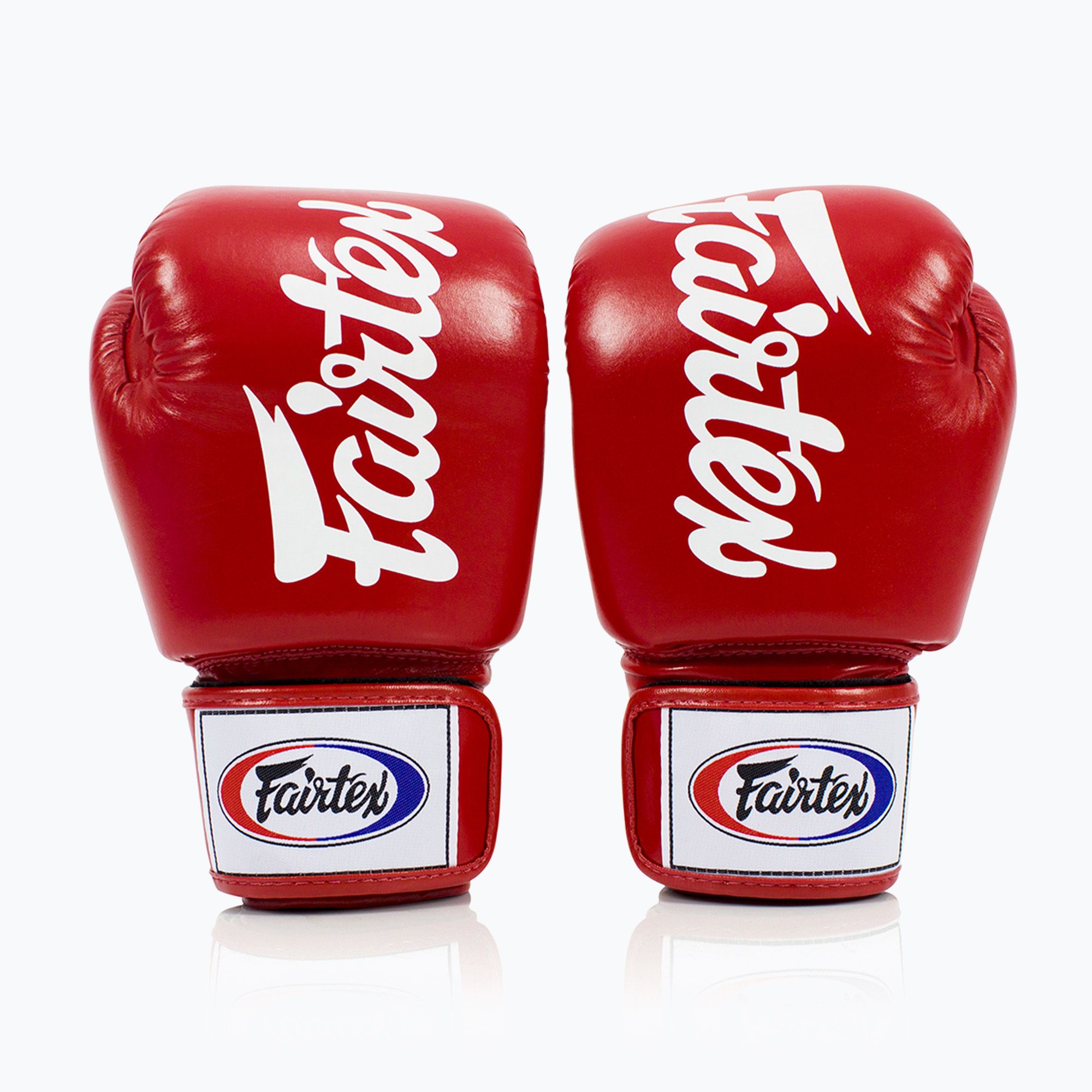 Rękawice bokserskie Fairtex Deluxe Tight-Fit red 