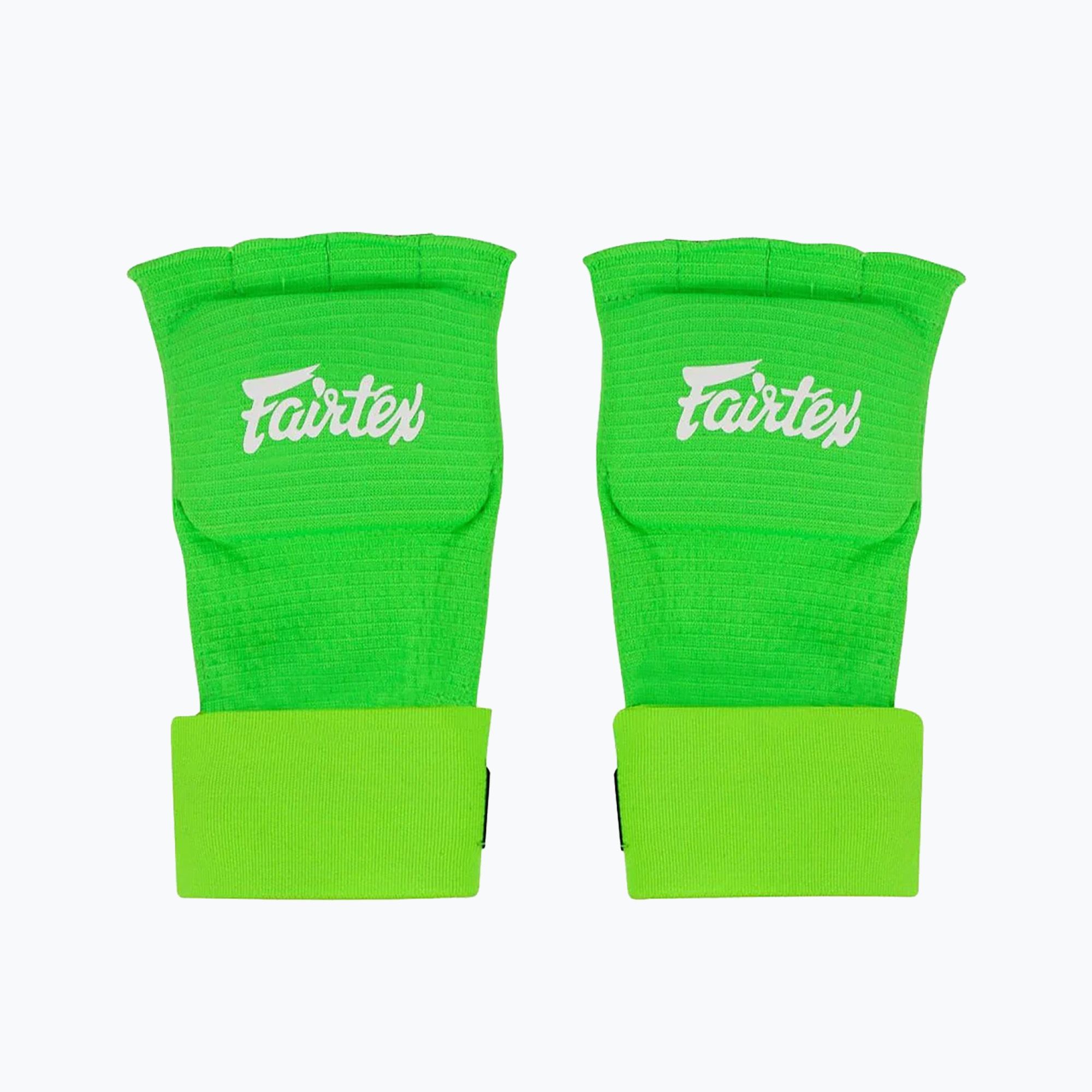 Rękawice wewnętrzne Fairtex Quick Wraps green 