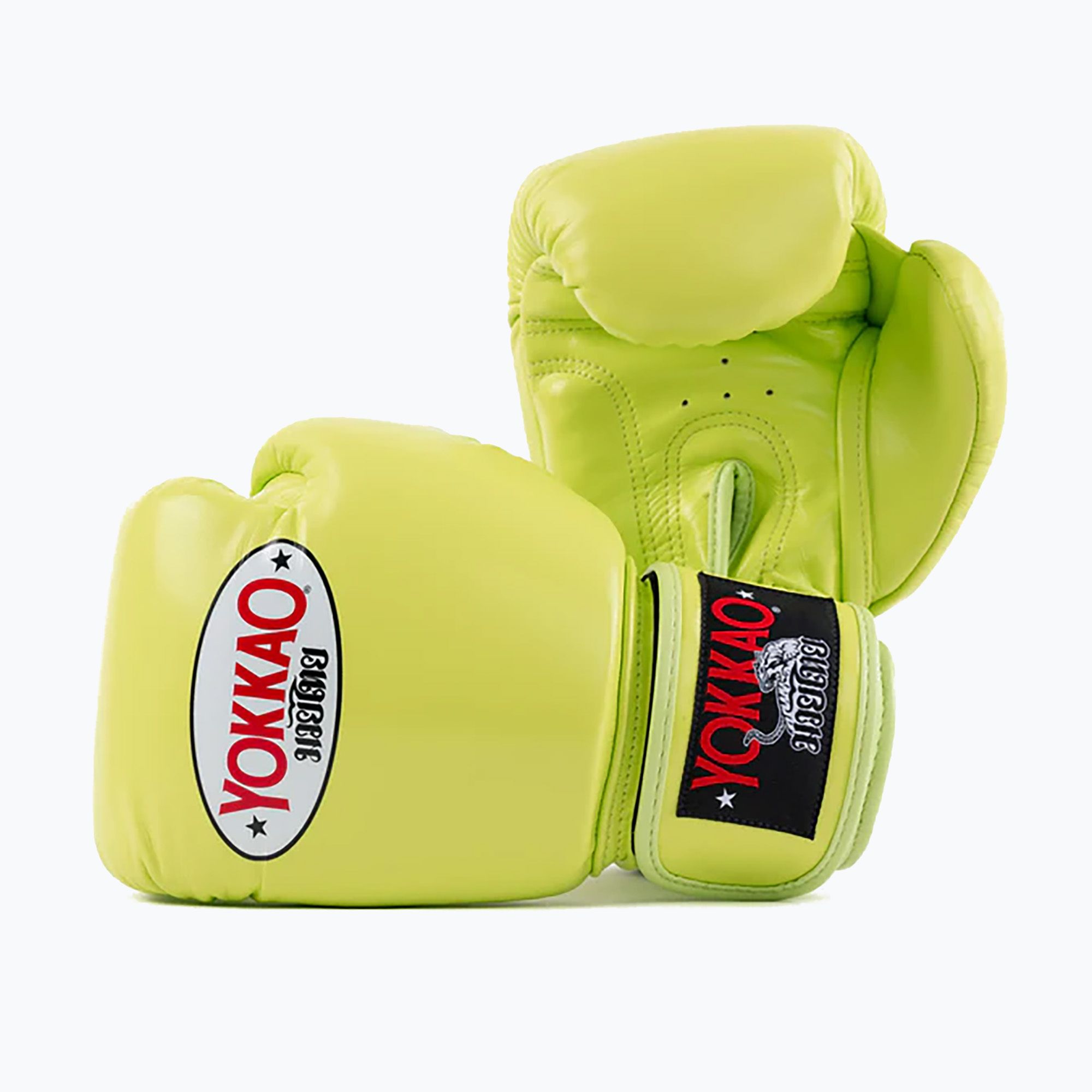 Rękawice bokserskie męskie YOKKAO Matrix lime punch 