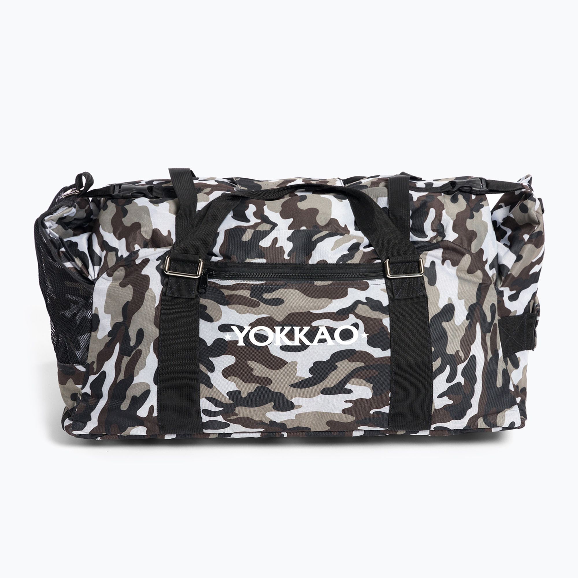 Torba treningowa YOKKAO Convertible Camo Gym Bag grey 