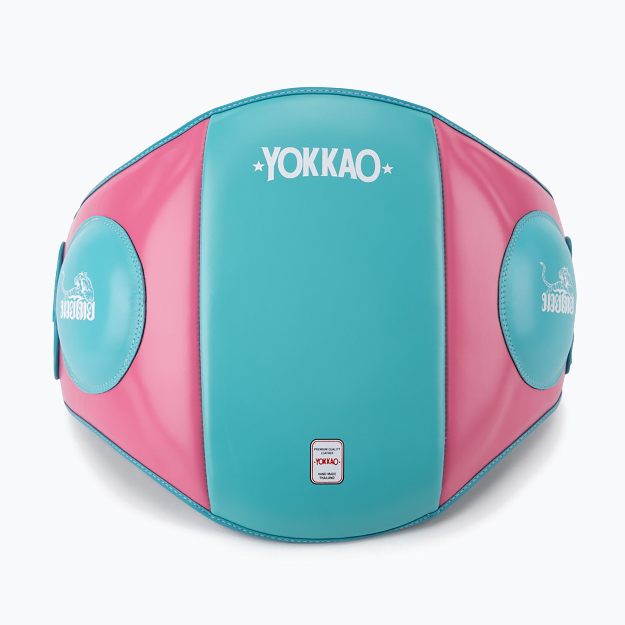 Pas do treningu uderzeń YOKKAO Belly Pad hot pink/island 