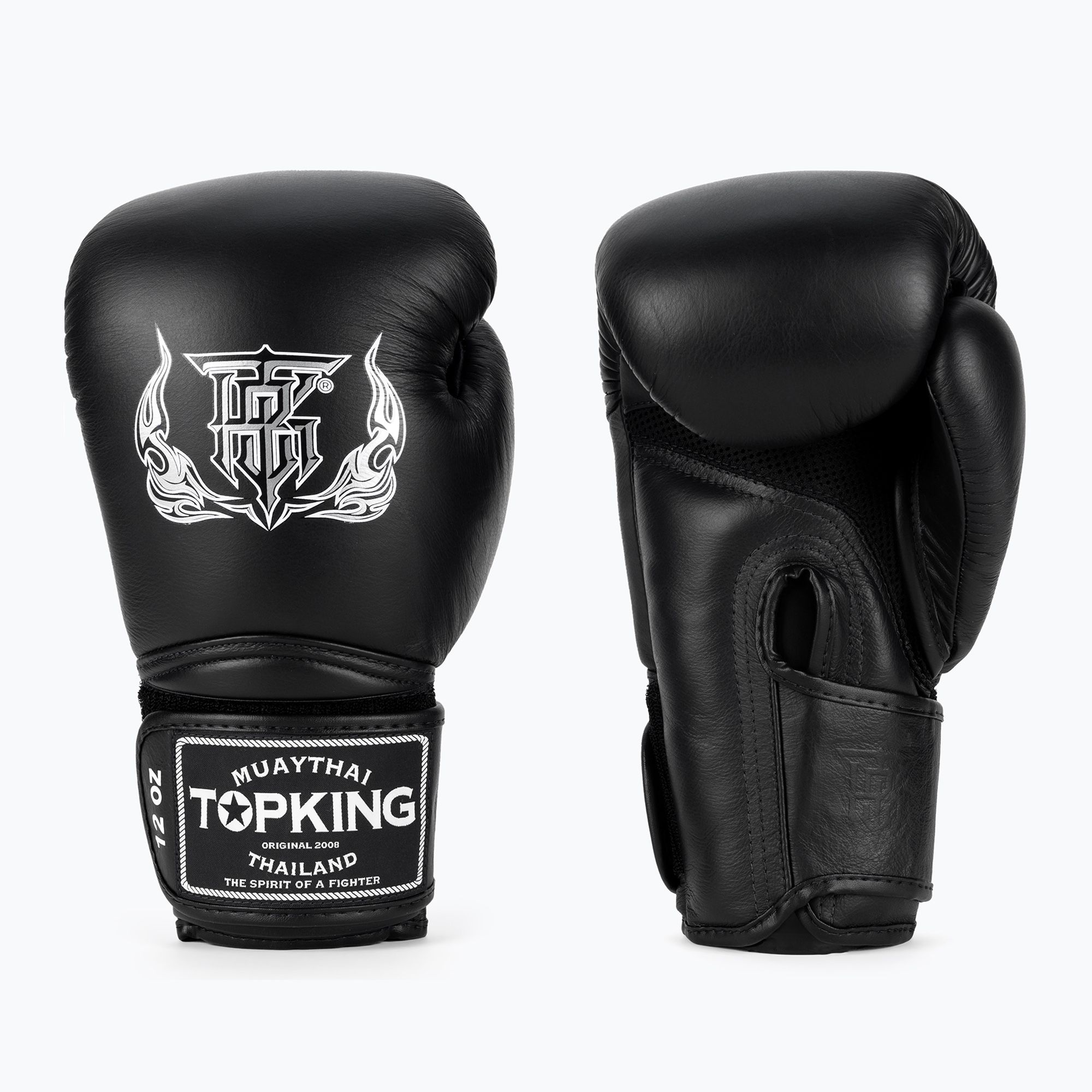 Rękawice bokserskie Top King Muay Thai Super Air black 
