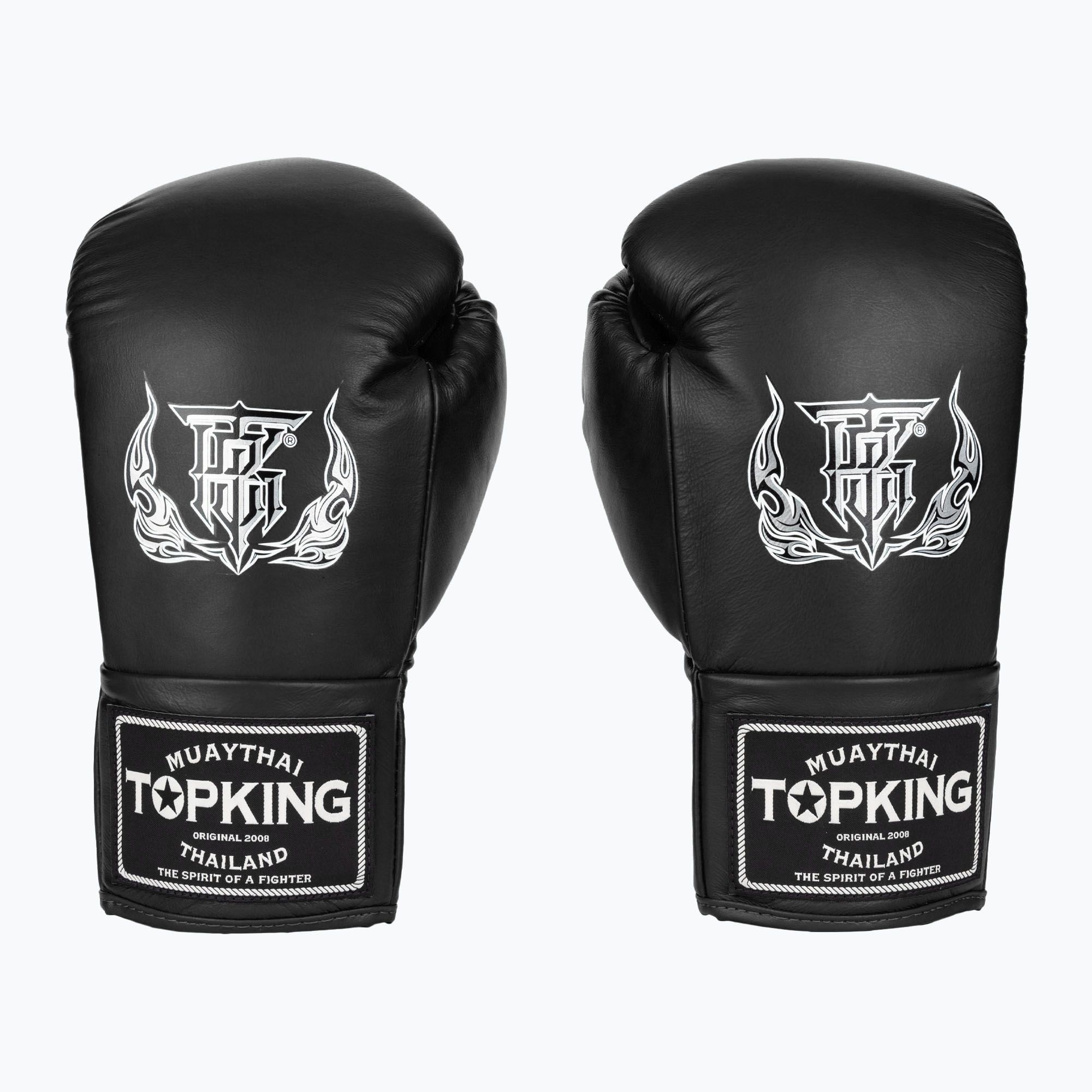 Rękawice bokserskie Top King Boxing Competition black 