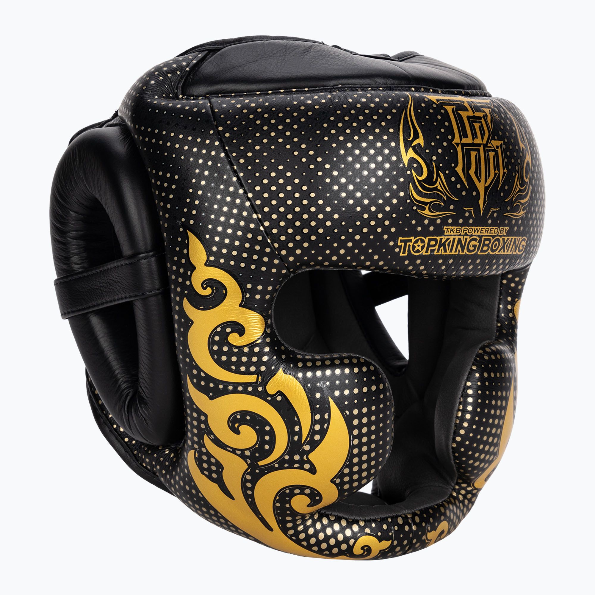 Kask bokserski Top King Kanok black 