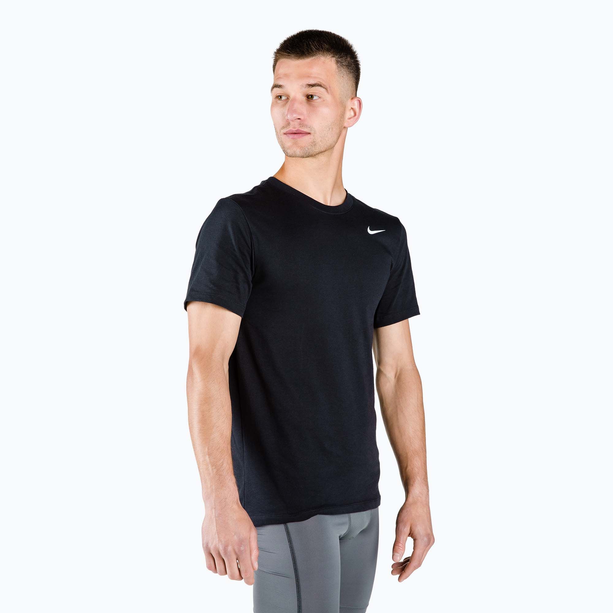 T-shirt treningowy męski Nike Dri-FIT czarny AR6029-010 - Sportano.pl