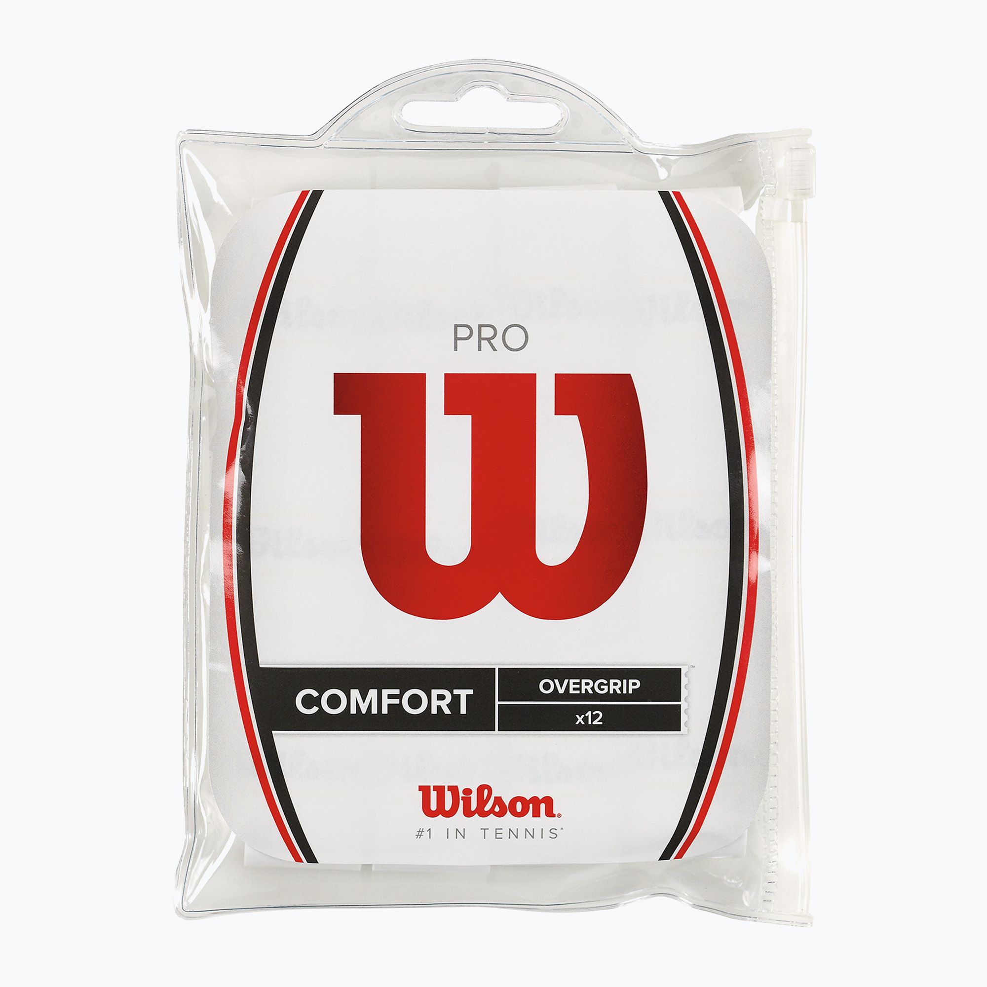 Owijki do rakiet tenisowych Wilson Pro Overgrip 12 szt. white 