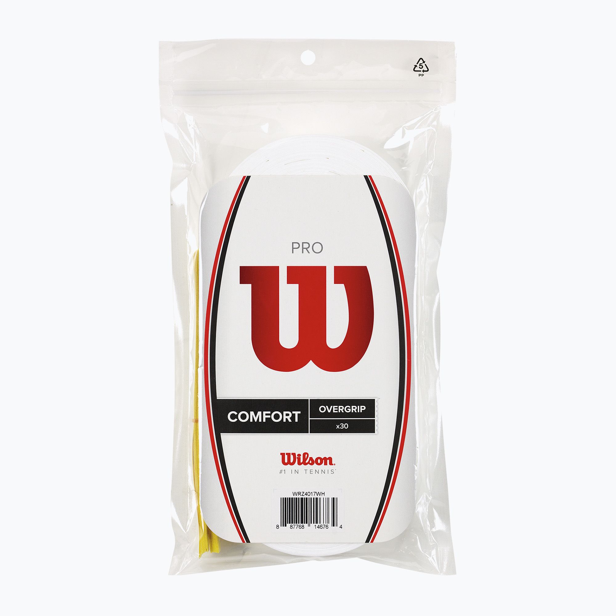 Owijki do rakiet tenisowych Wilson Pro Overgrip 30 szt. white 