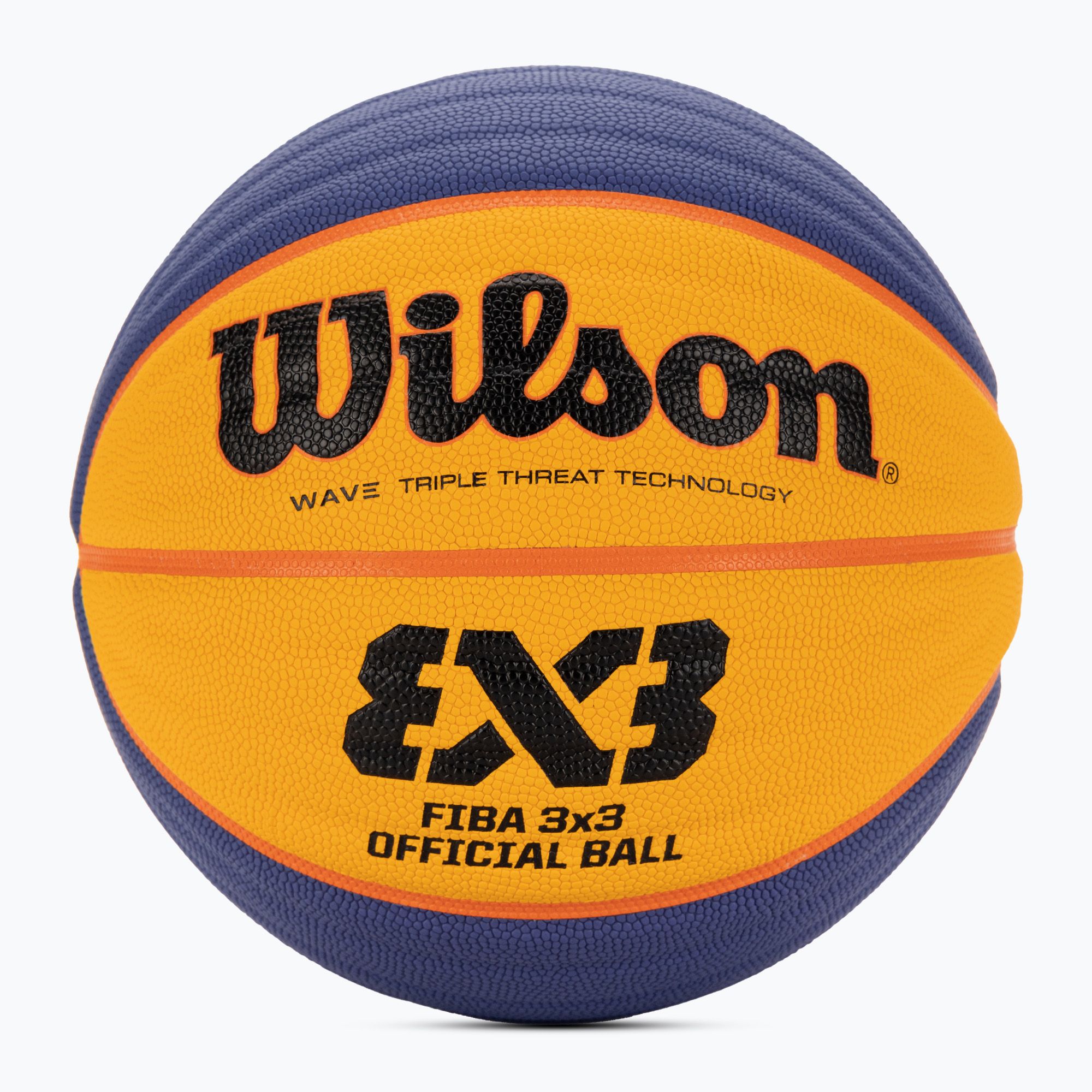 Piłka do koszykówki Wilson Fiba 3x3 Game blue/yellow rozmiar 6 