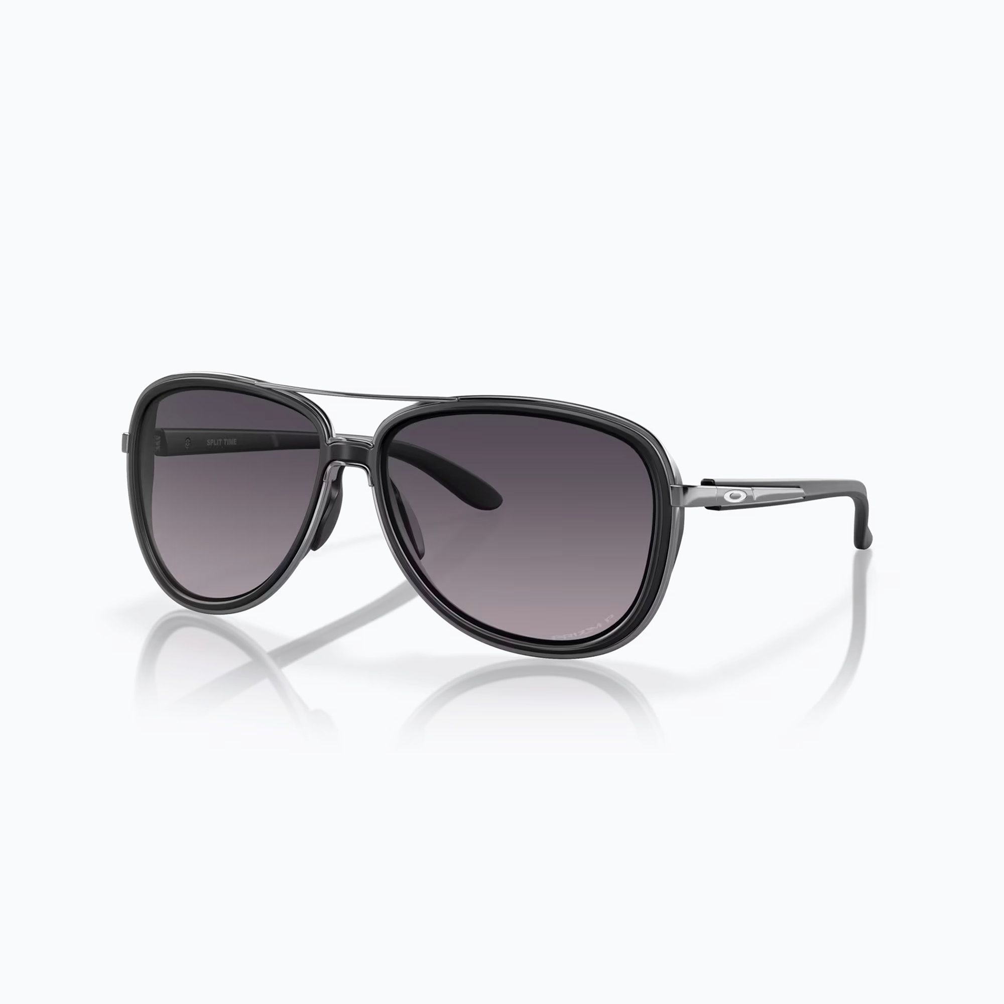 Okulary przeciwsłoneczne Oakley Split Time velvet black/prizm grey gradient 