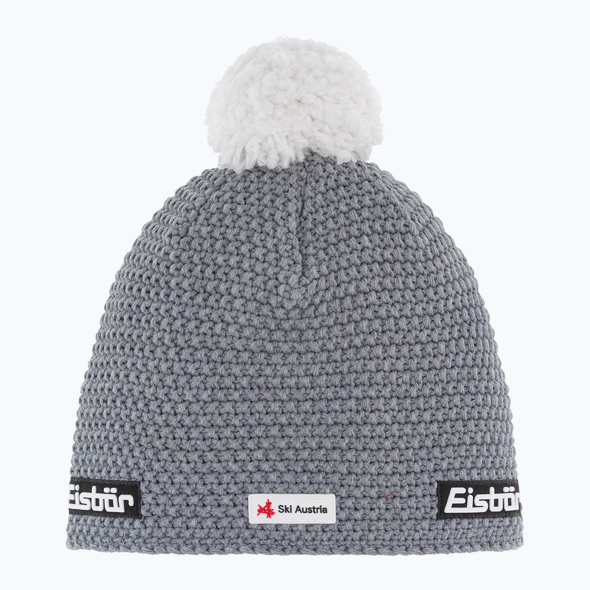 Czapka zimowa Eisbar Jamie Pompon Ska graumele/white 