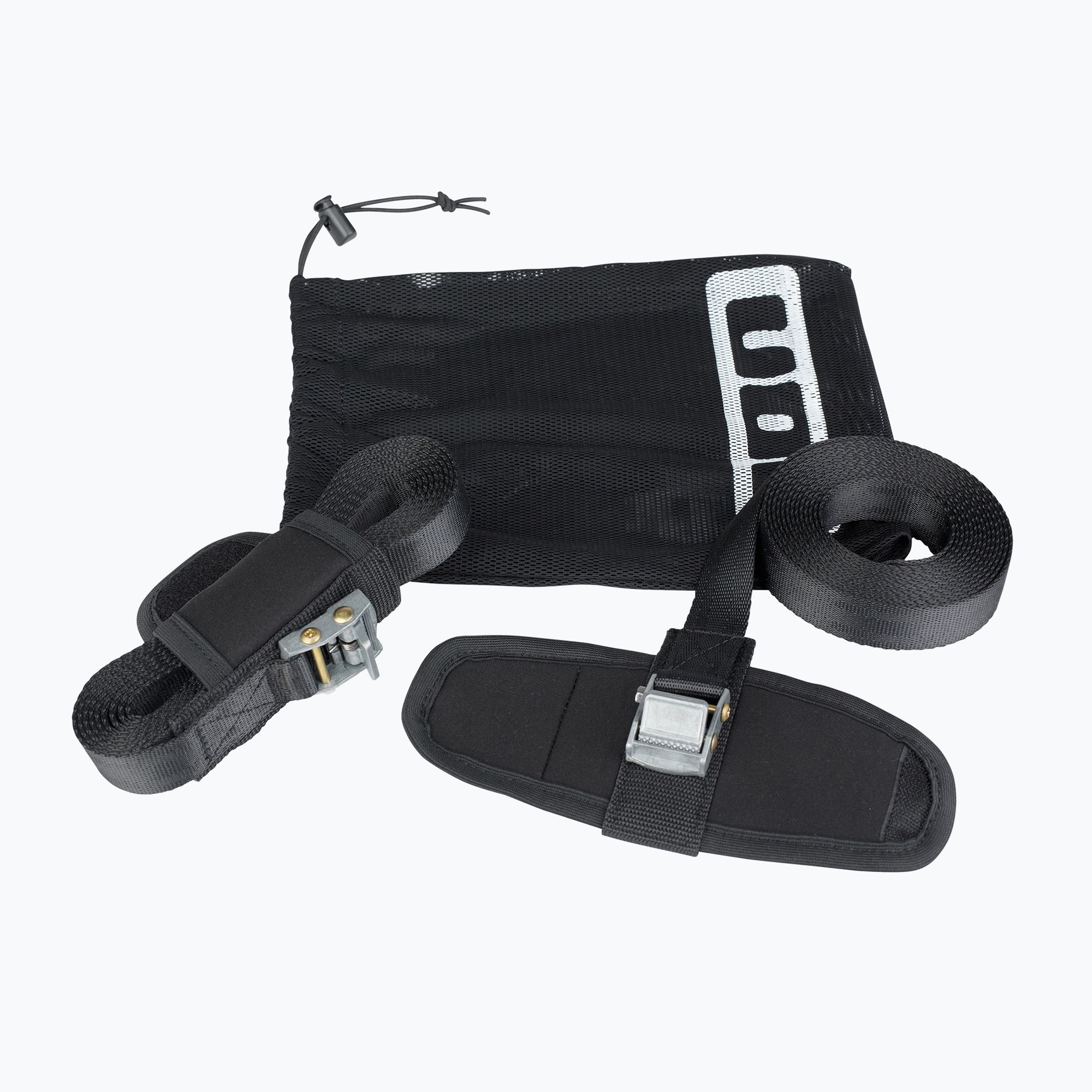 Pasy mocujące na bagażnik ION Roof Straps black 