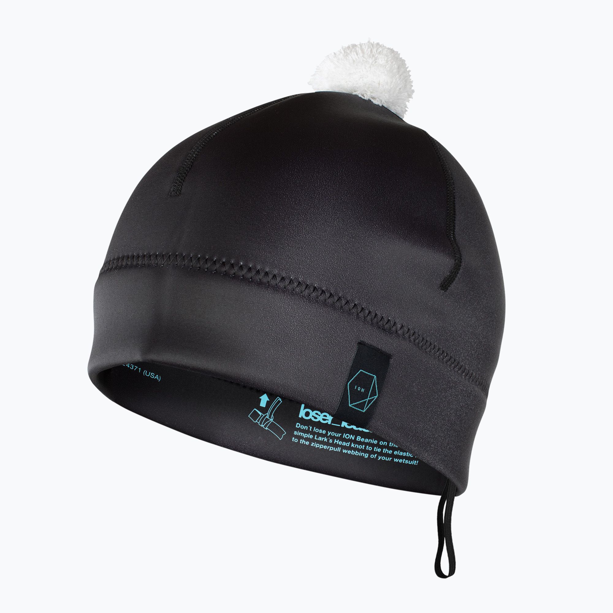 Czapka neoprenowa ION Neo Bommel black 