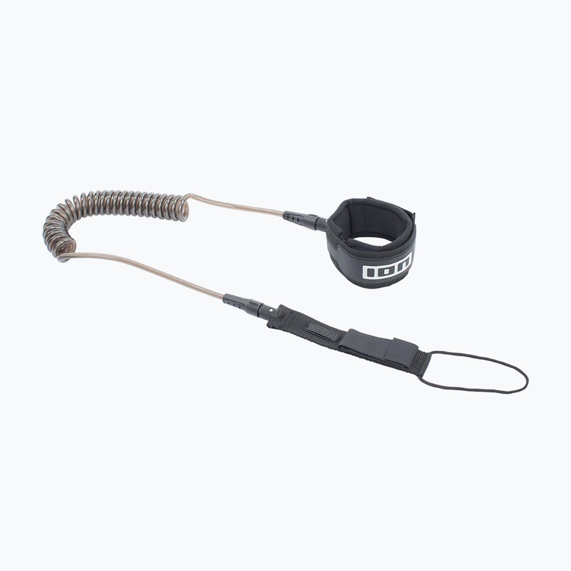 Leash do deski SUP ION Sup Core Coiled Ankle 25 cm black 