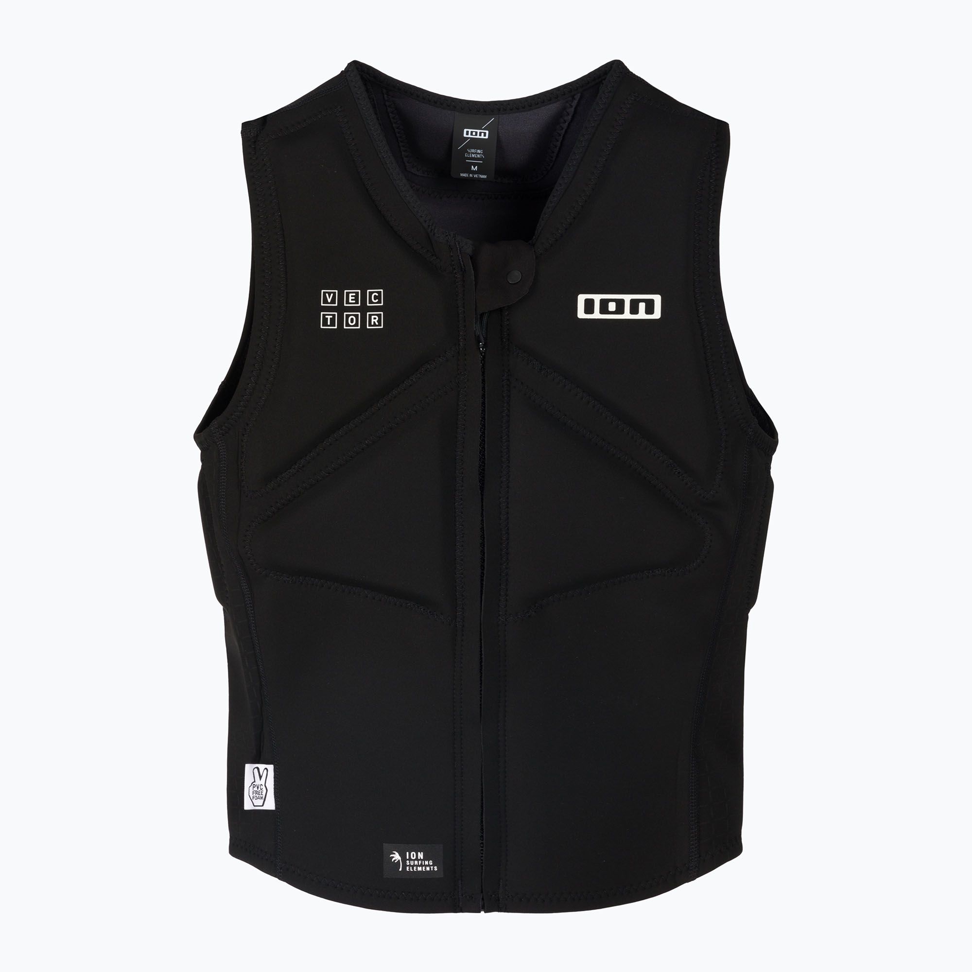 Kamizelka ochronna męska ION Vector Core Front Zip black 