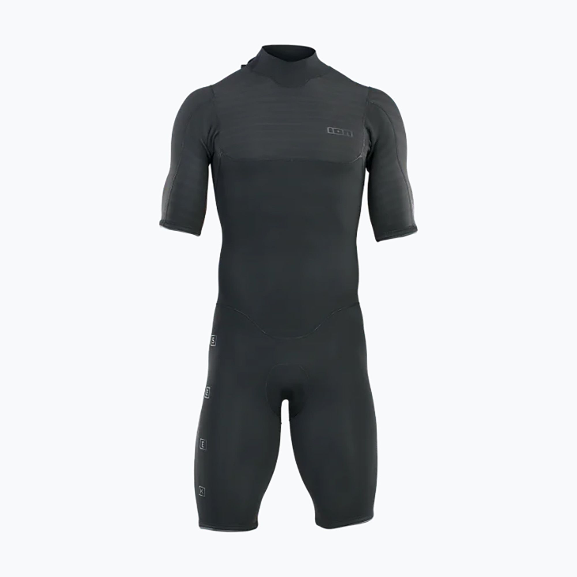 Pianka do pływania męska ION Seek Core 2/2 mm Shorty Back Zip black 