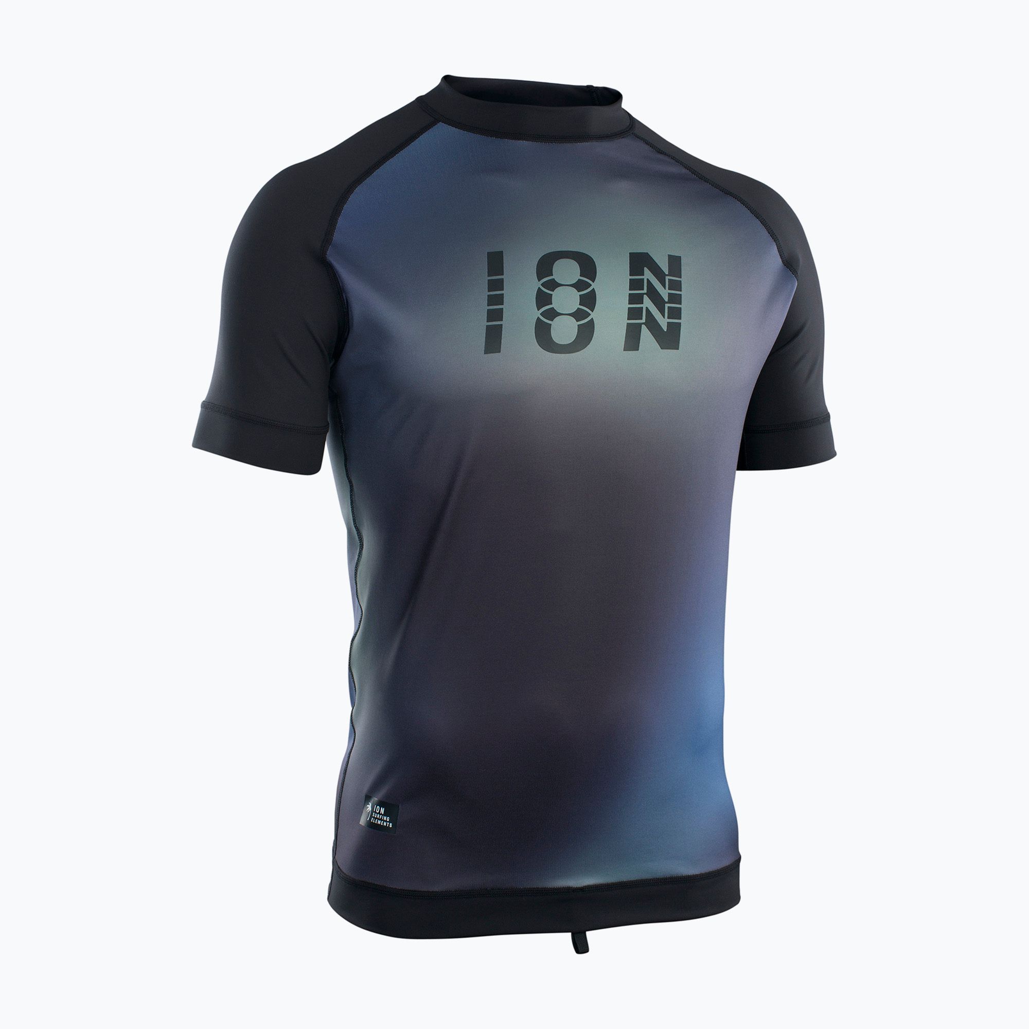 Koszulka do pływania męska ION Lycra Maze blue gradient 