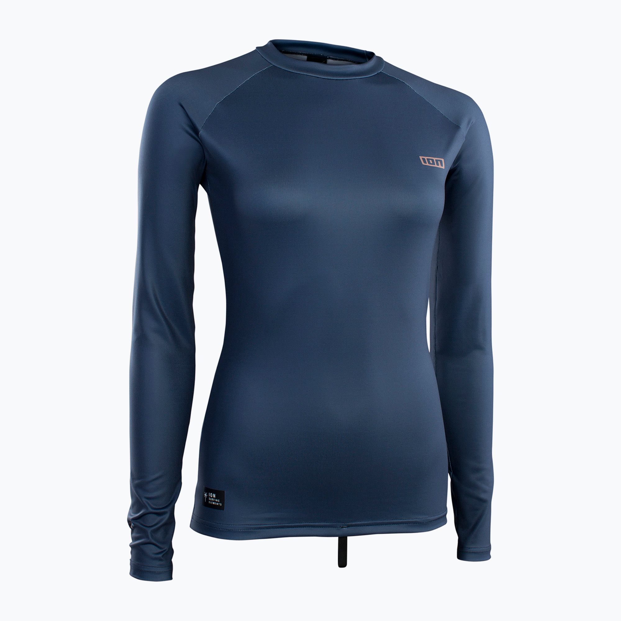 Longsleeve do pływania damski ION Lycra salty indigo 