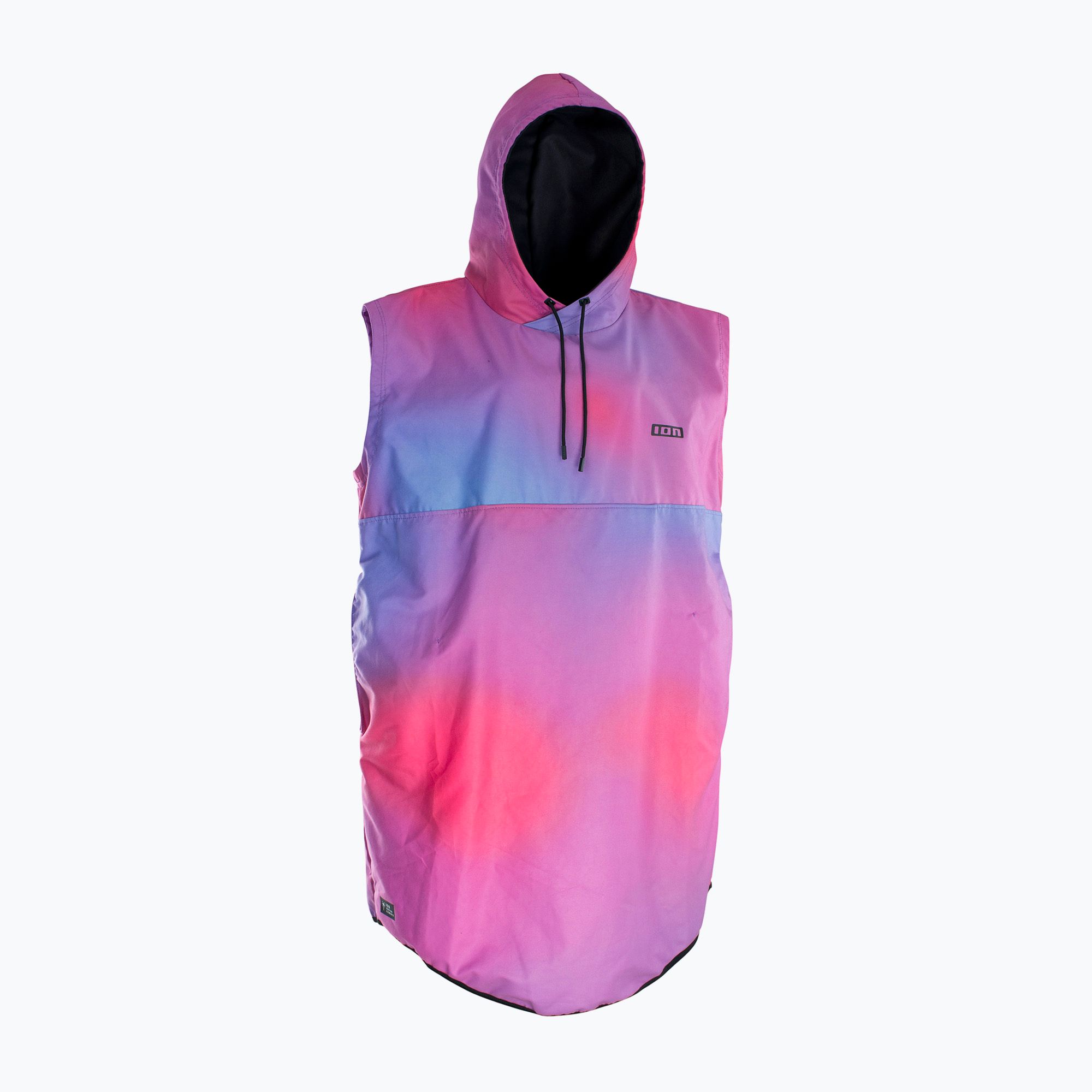 Ponczo damskie ION Poncho Select pink gradient 