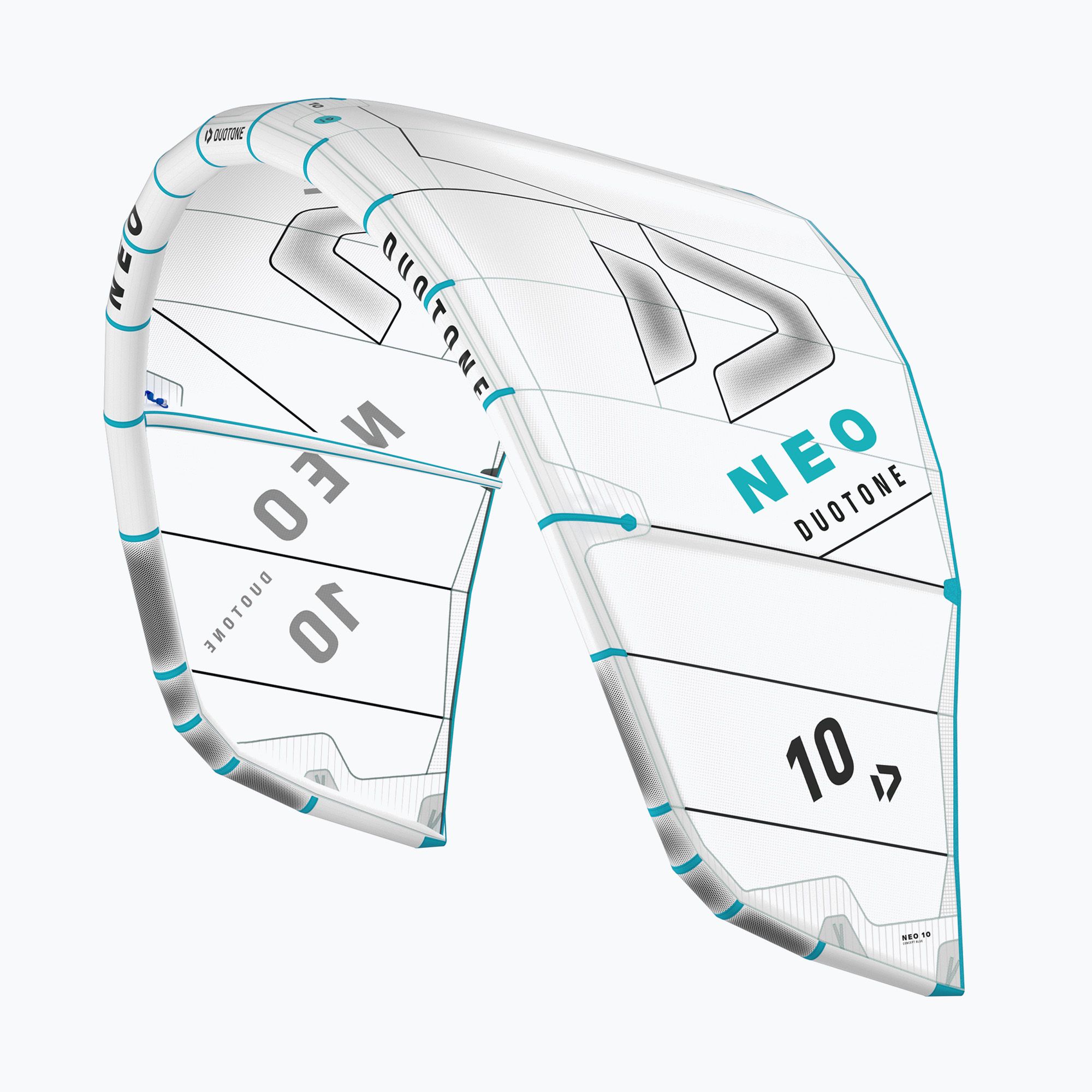 Latawiec kitesurfingowy DUOTONE Neo Concept Blue 2024 undyed white 