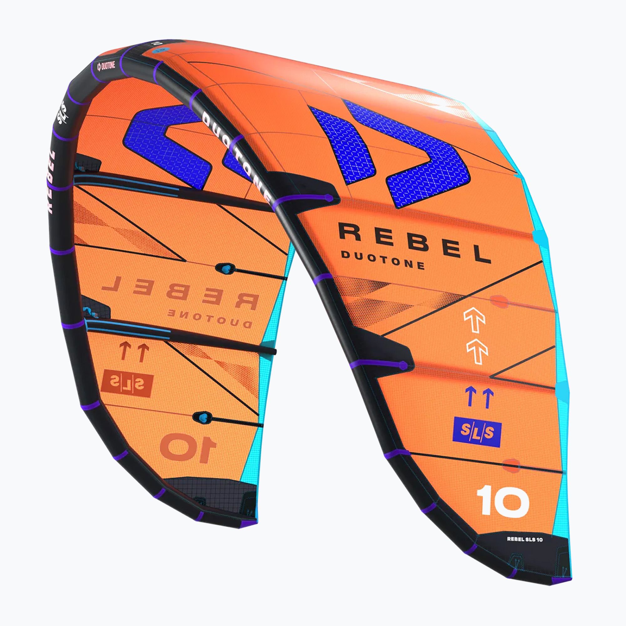 Latawiec kitesurfingowy DUOTONE Rebel SLS 2025 orange/blue 