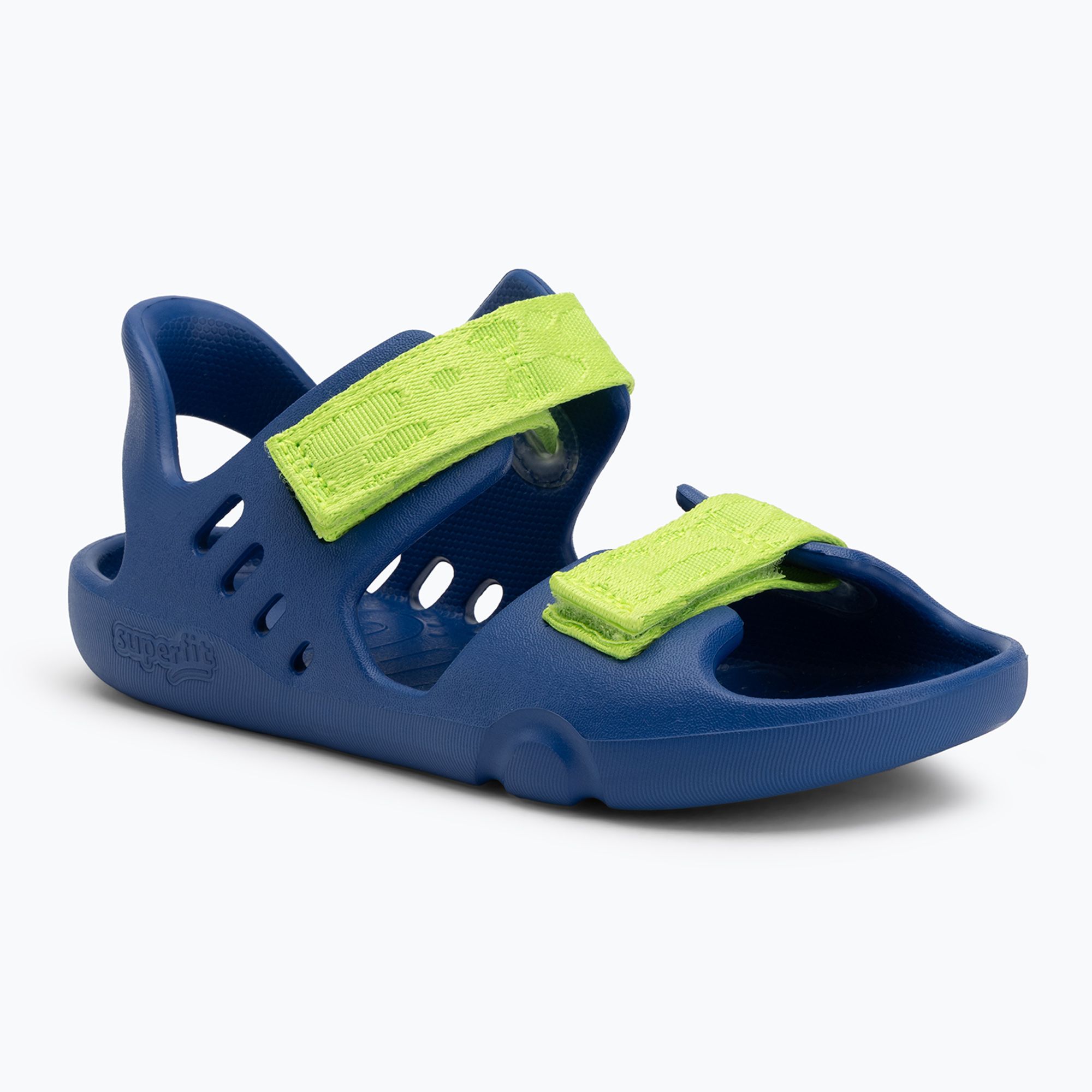 Sandały dziecięce Superfit Splash-S blue/light green 