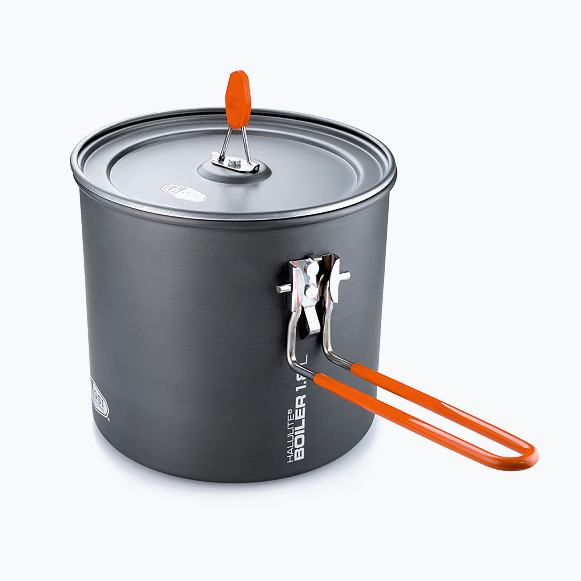 Marmite GSI Outdoors Halulite 3.2L Pour Camping - Léger Aluminium, Gris/orange, Occasion