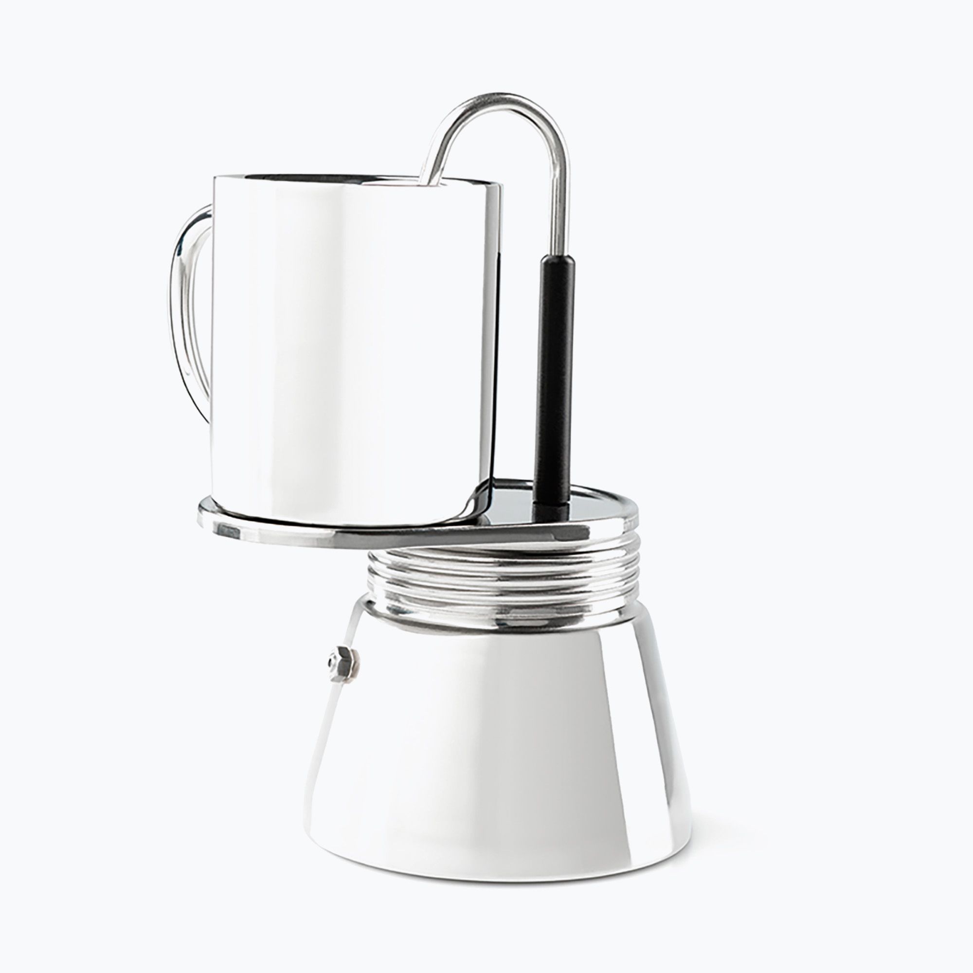 Ekspres do kawy GSI Outdoors Miniespresso 4 Cup polished 