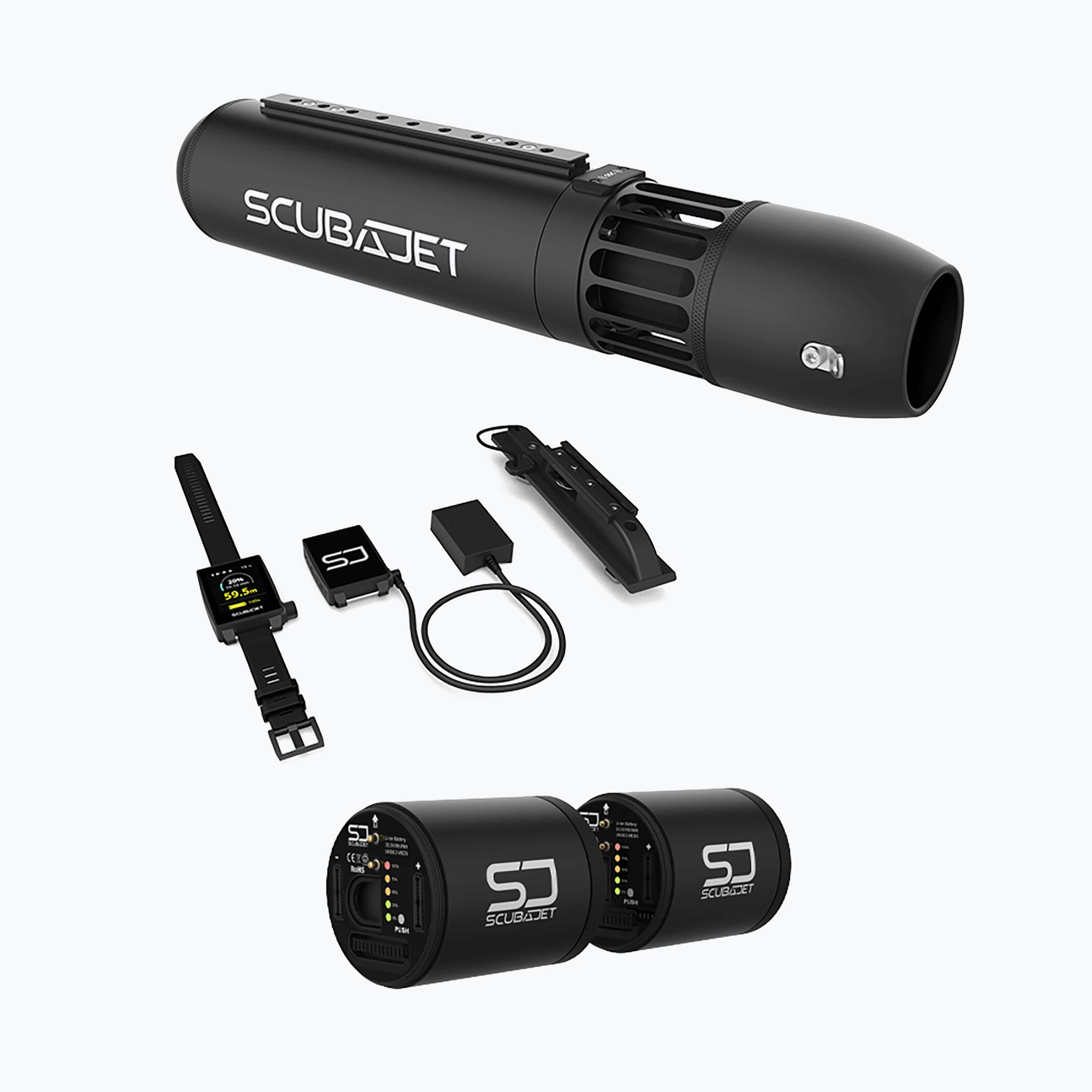 Zestaw do SUP SCUBAJET PRO Sup Kit black 