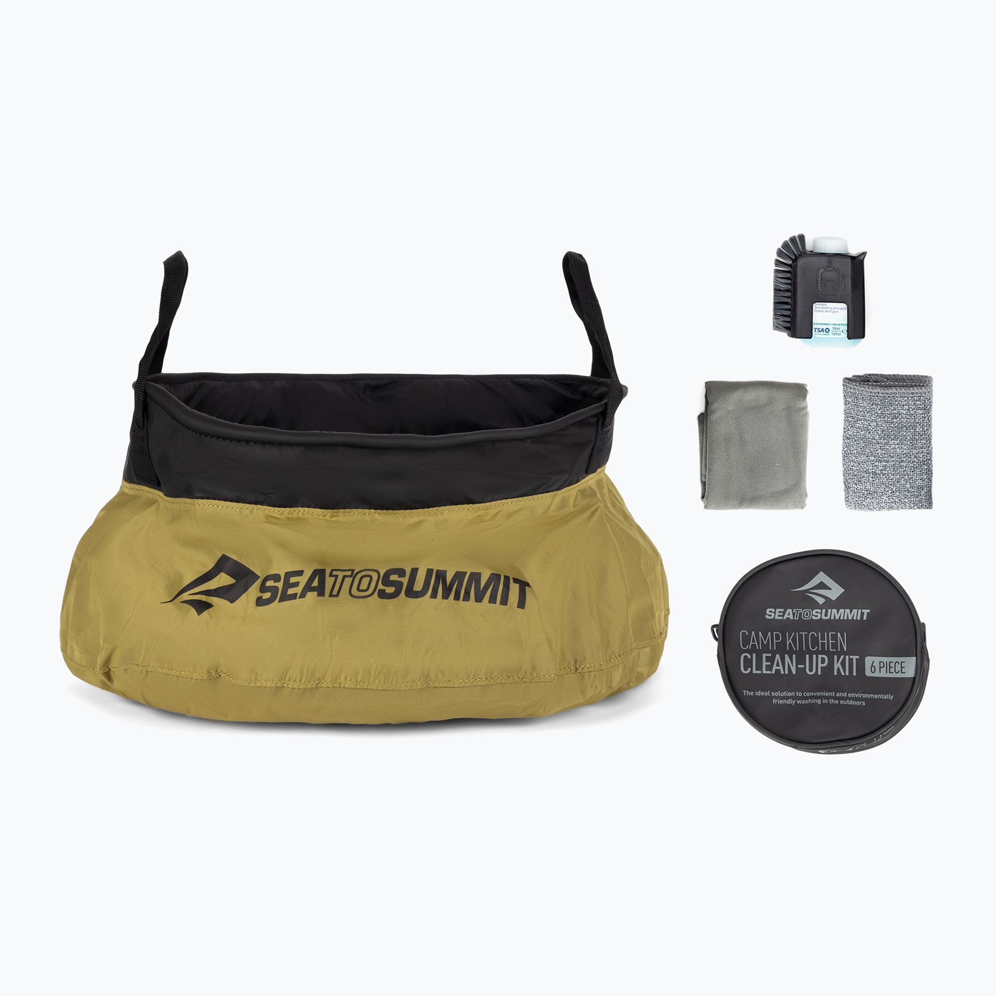 Zestaw do mycia Sea to Summit Camp Kitchen Clean-Up Kit blue 