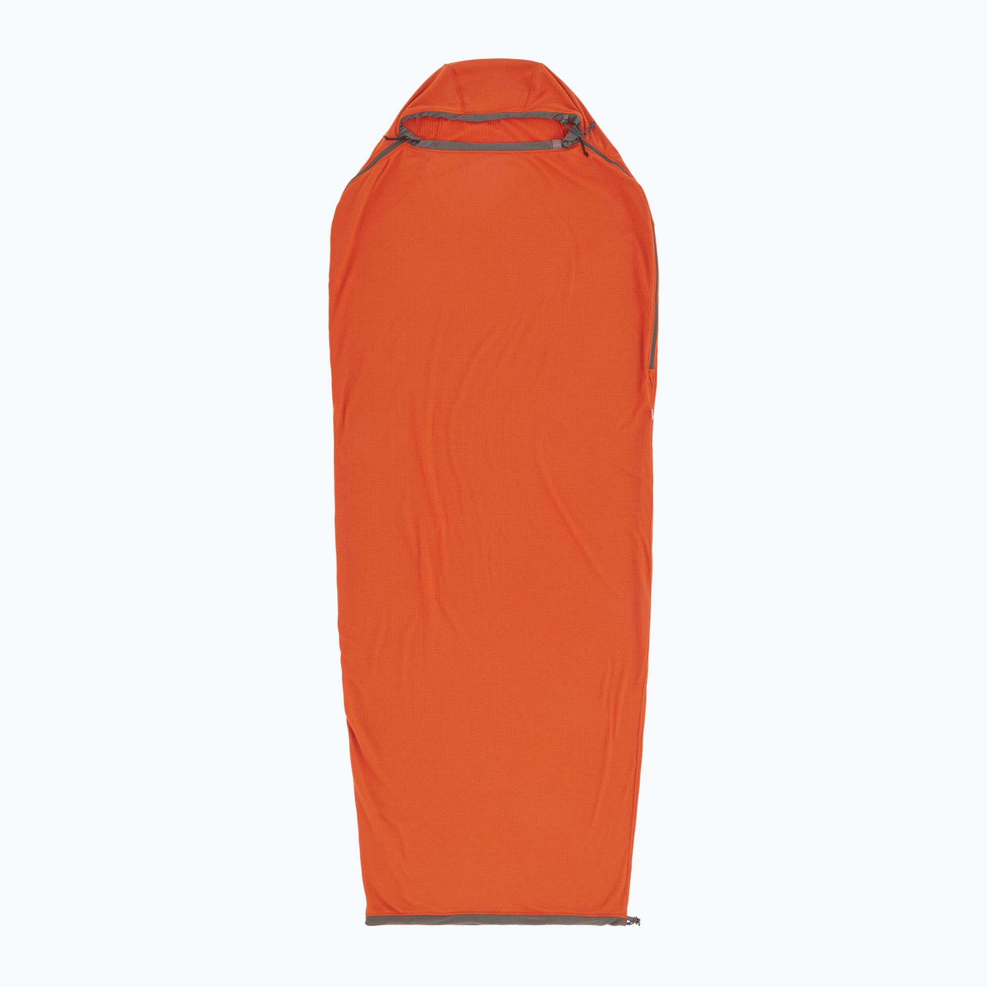 Wkładka do śpiwora Sea to Summit Reactor Fleece Sleeping Bag Liner Mummy CT picante/beluga 
