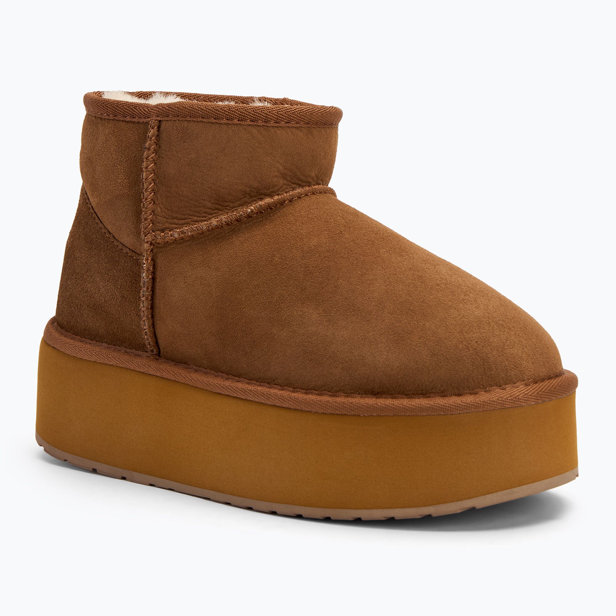 Śniegowce damskie EMU Australia Stinger Micro Flatform chestnut 