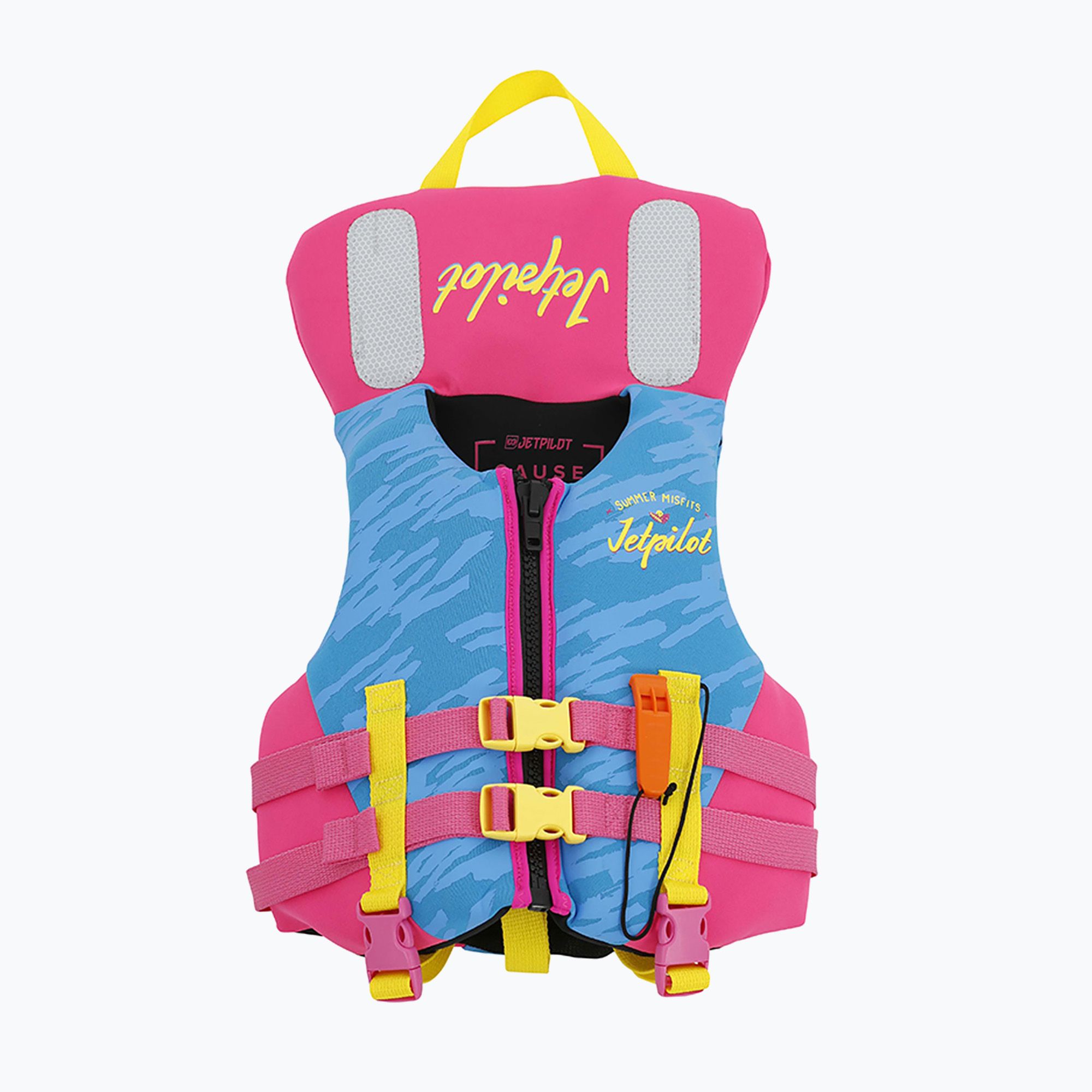 Kamizelka asekuracyjna dziecięca Jetpilot Cause Kids Vest blue/pink 