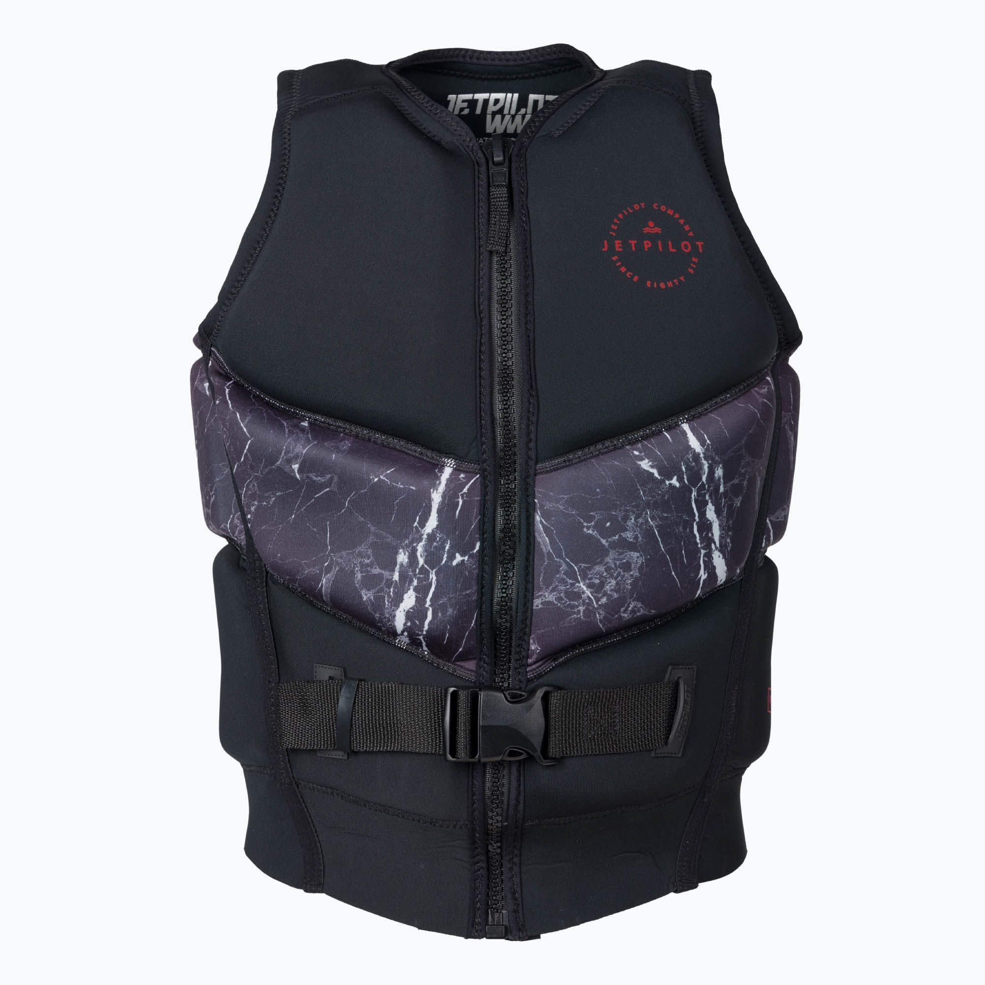 Kamizelka asekuracyjna męska Jetpilot Freeride F/E Neo Vest black/marble 