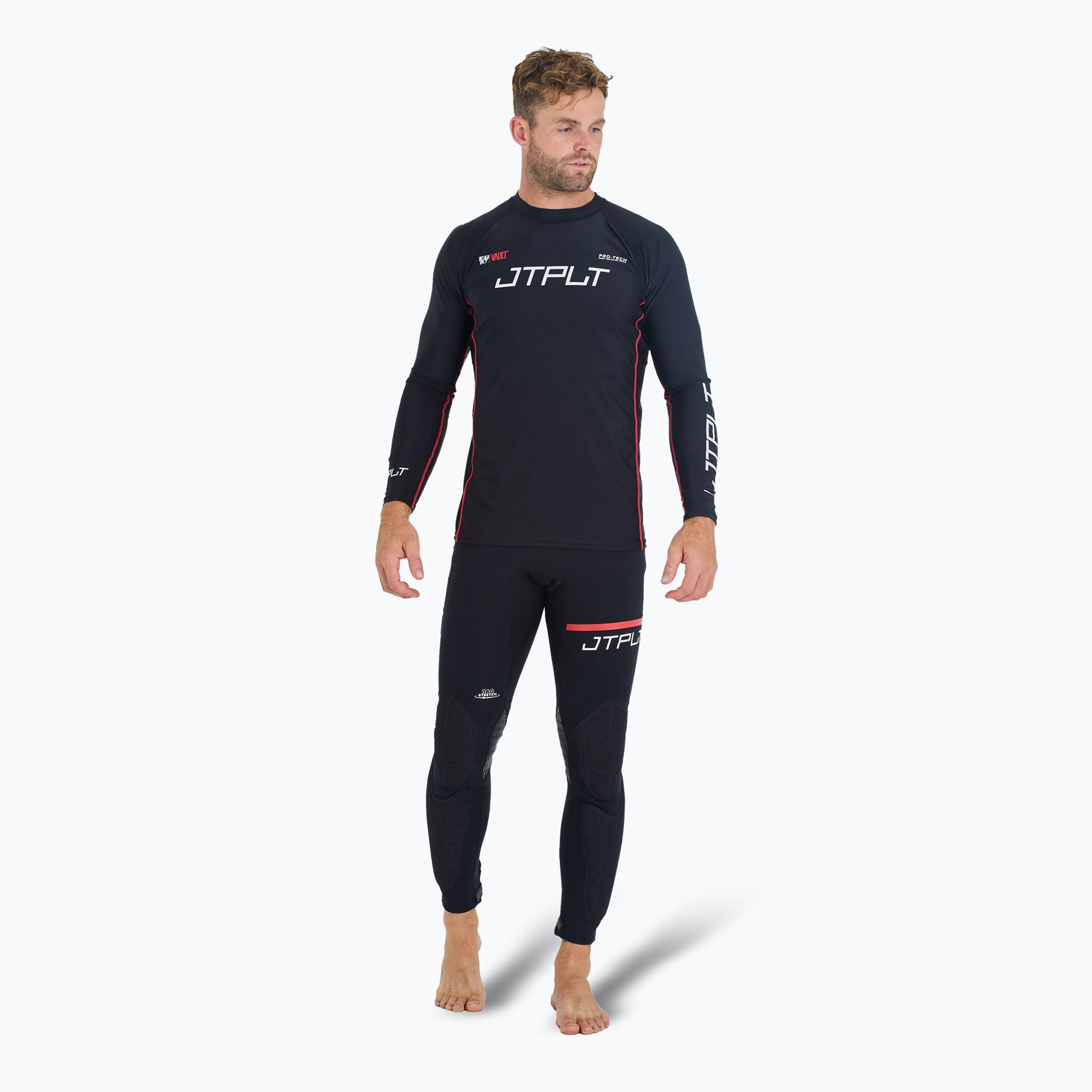 Longsleeve do pływania męski Jetpilot Rx Vault Rashie black 