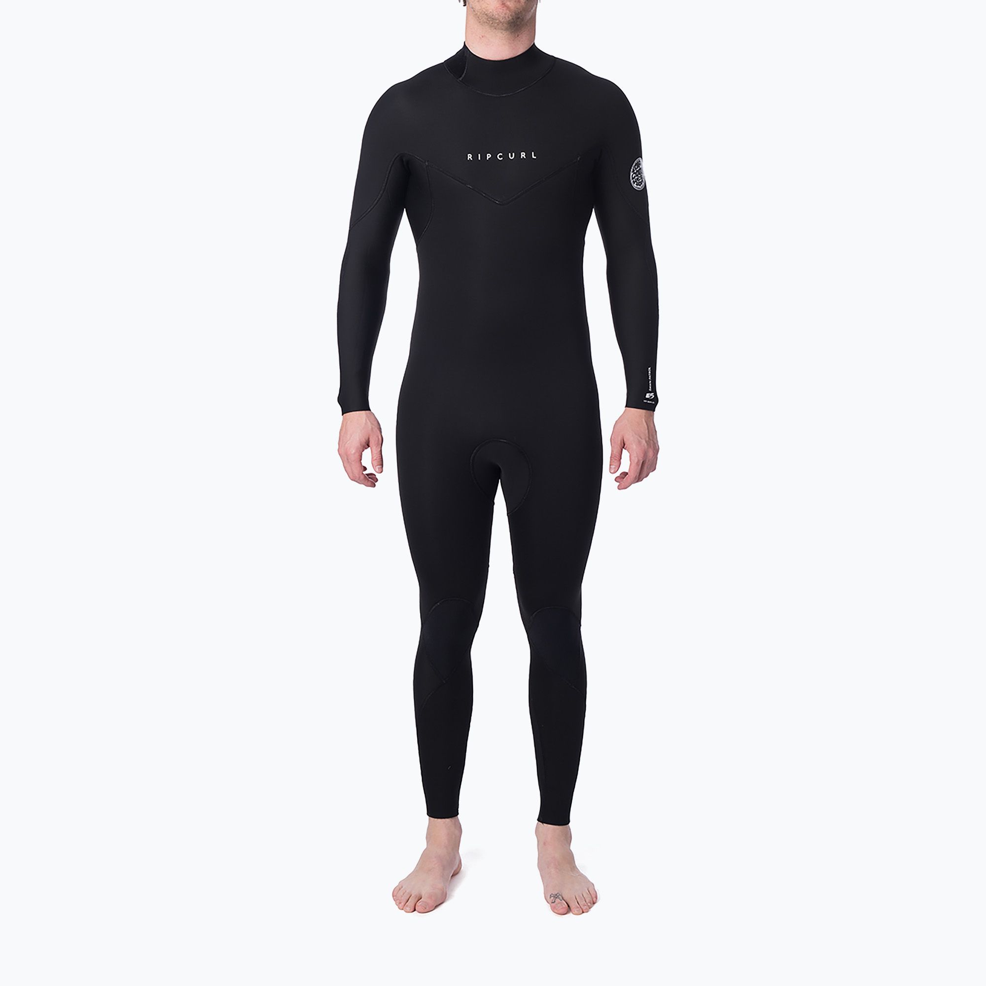 Pianka do pływania męska Rip Curl Dawn Patrol 4/3 mm Back Zip black 