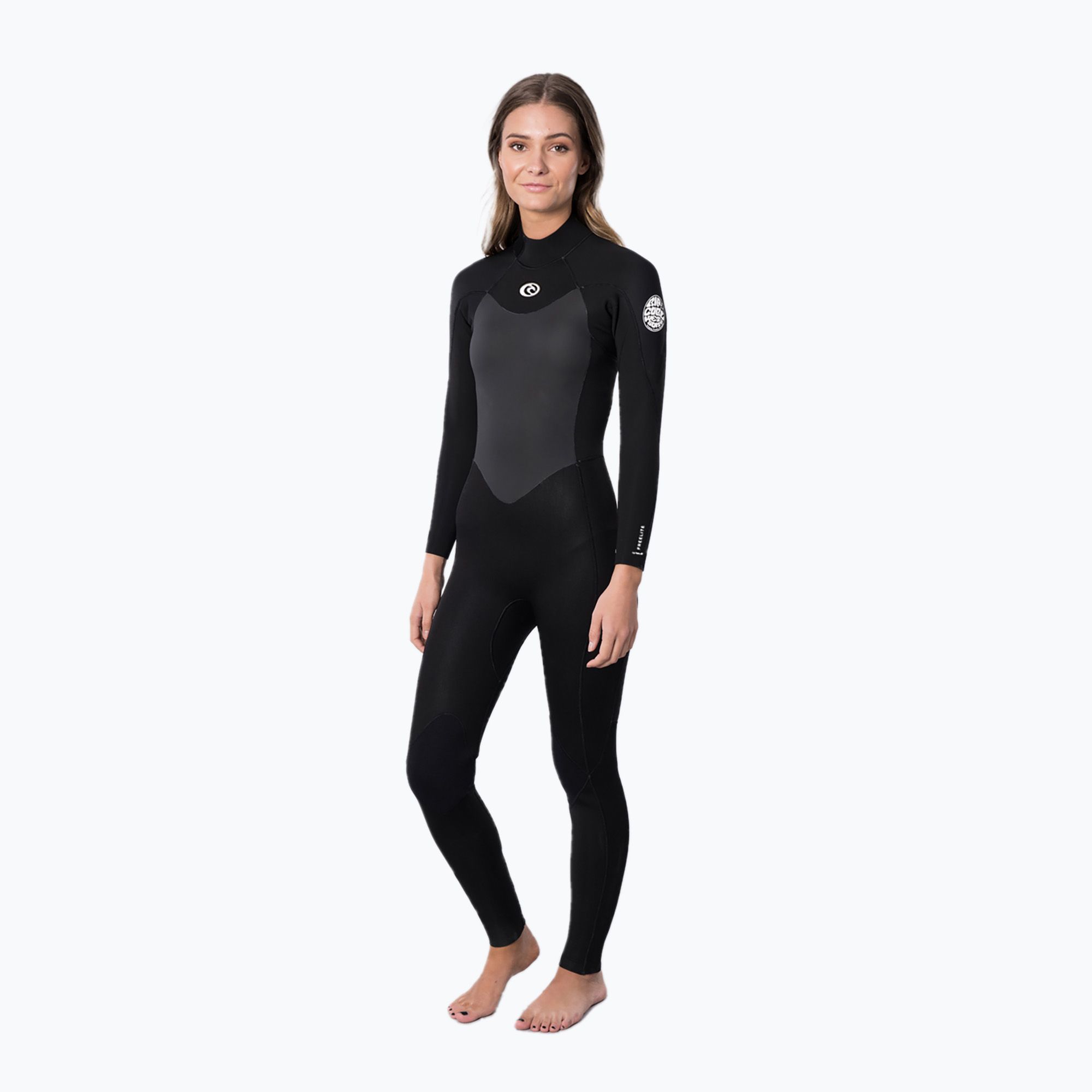 Pianka do pływania damska Rip Curl Omega 4/3 mm Back Zip black WSM9CW 