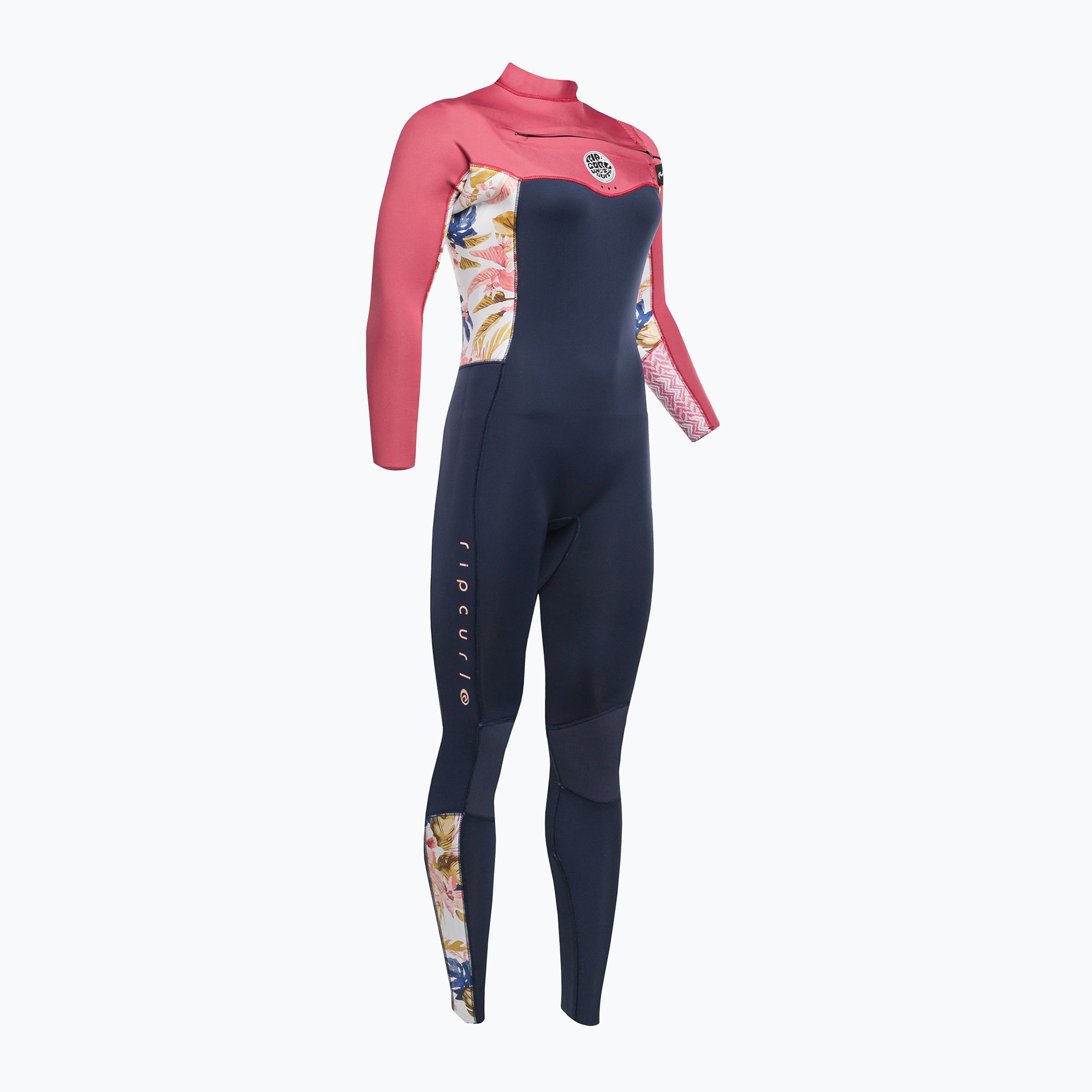 Pianka do pływania damska Rip Curl Dawn Patrol 3/2 mm Chest Zip Sub slate rose 