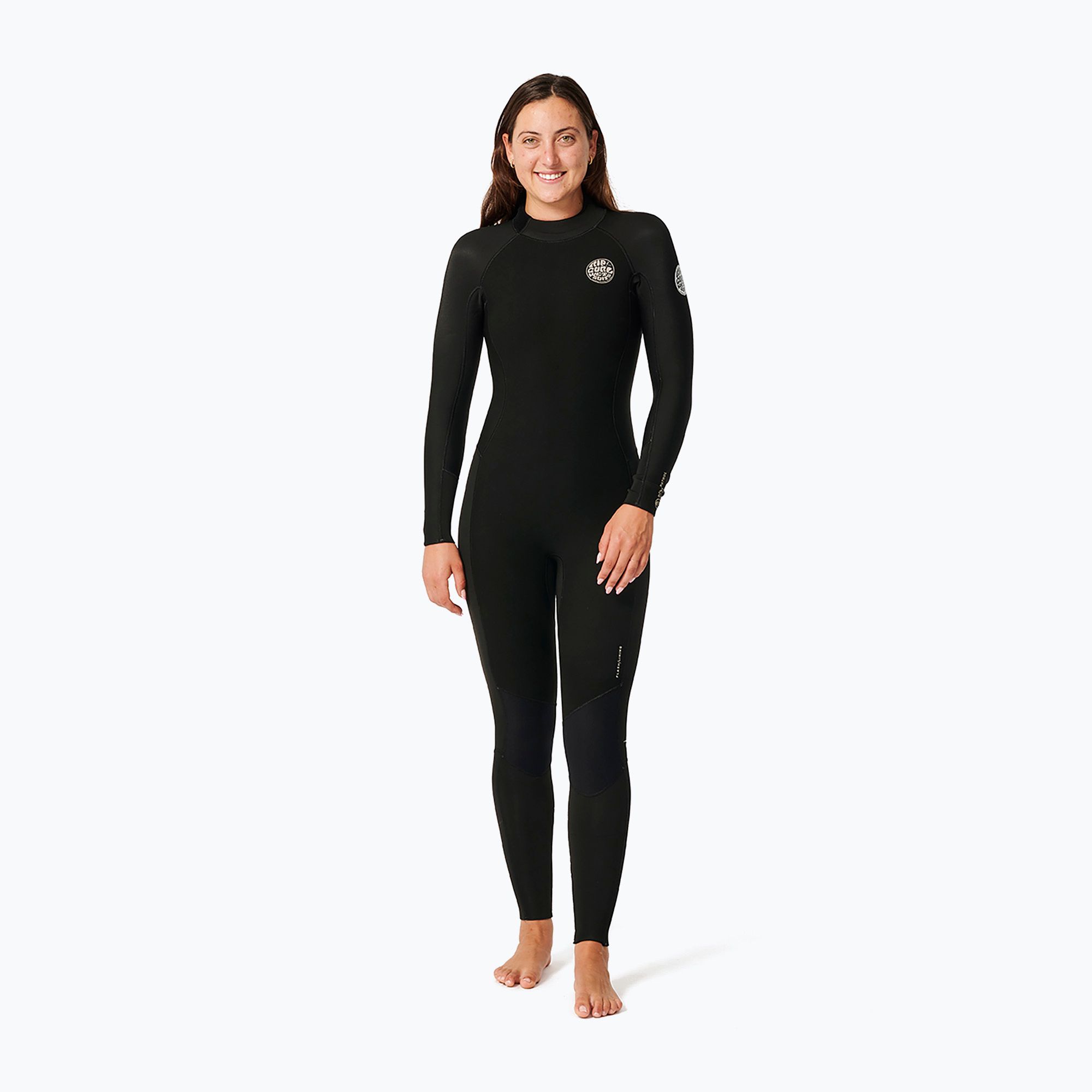 Pianka do pływania damska Rip Curl Dawn Patrol 4/3 mm Back Zip black 