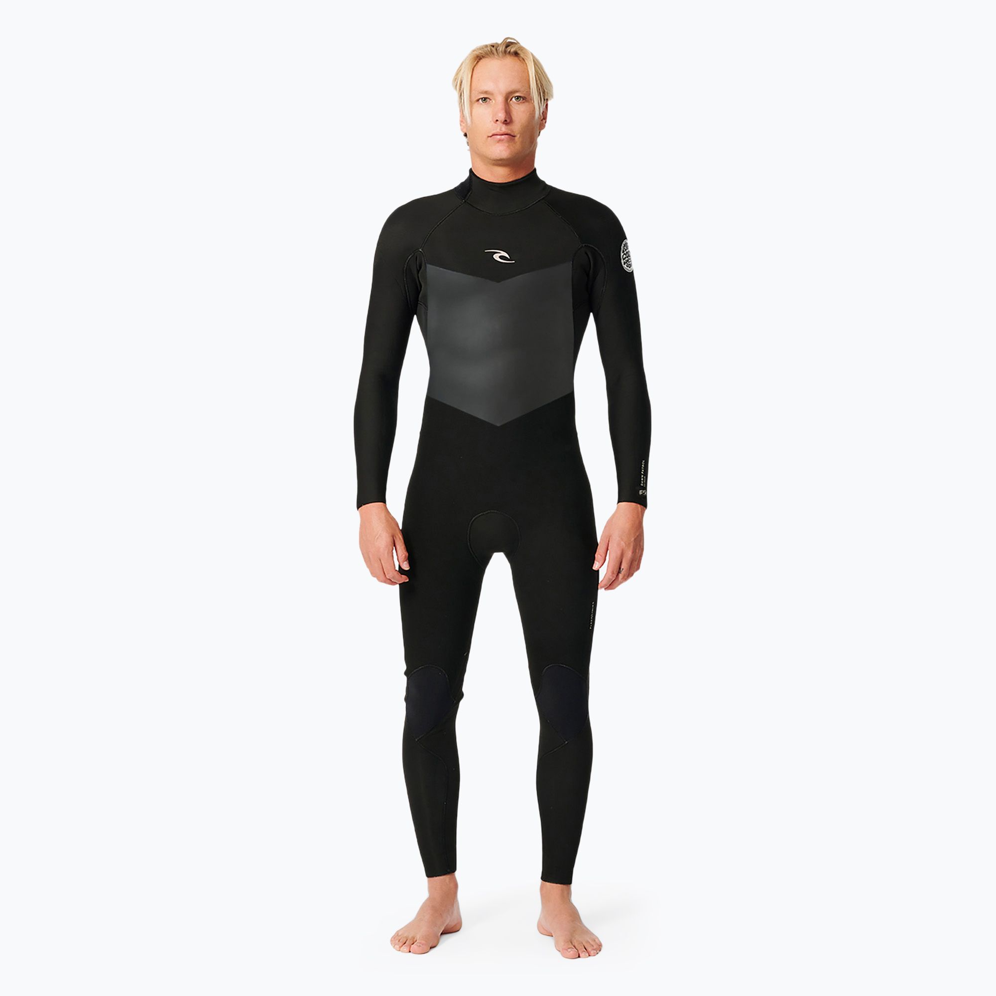 Pianka do pływania męska Rip Curl Dawn Patrol 3/2 mm Back Zip black 