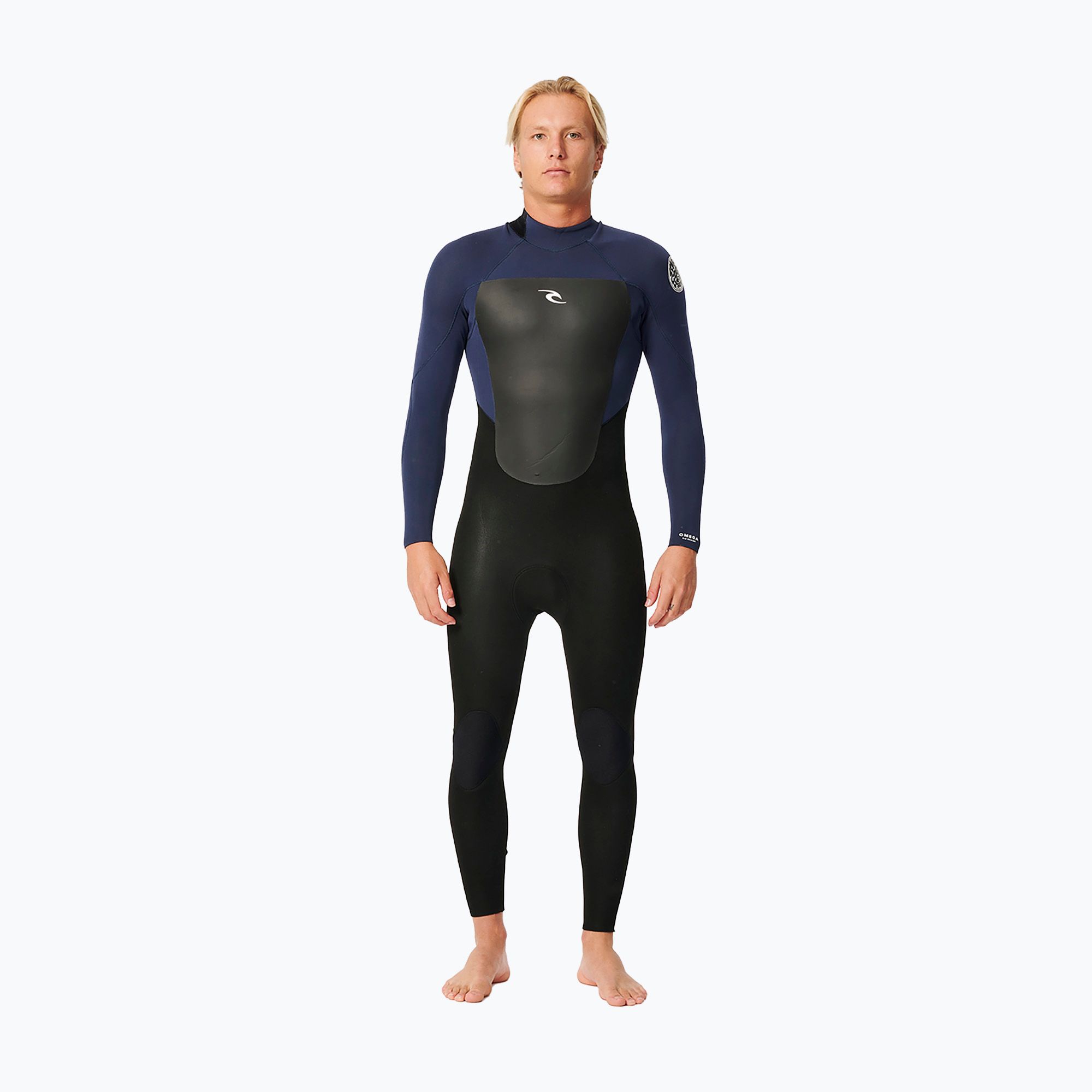 Pianka do pływania męska Rip Curl Omega 4/3 mm Back Zip slate 