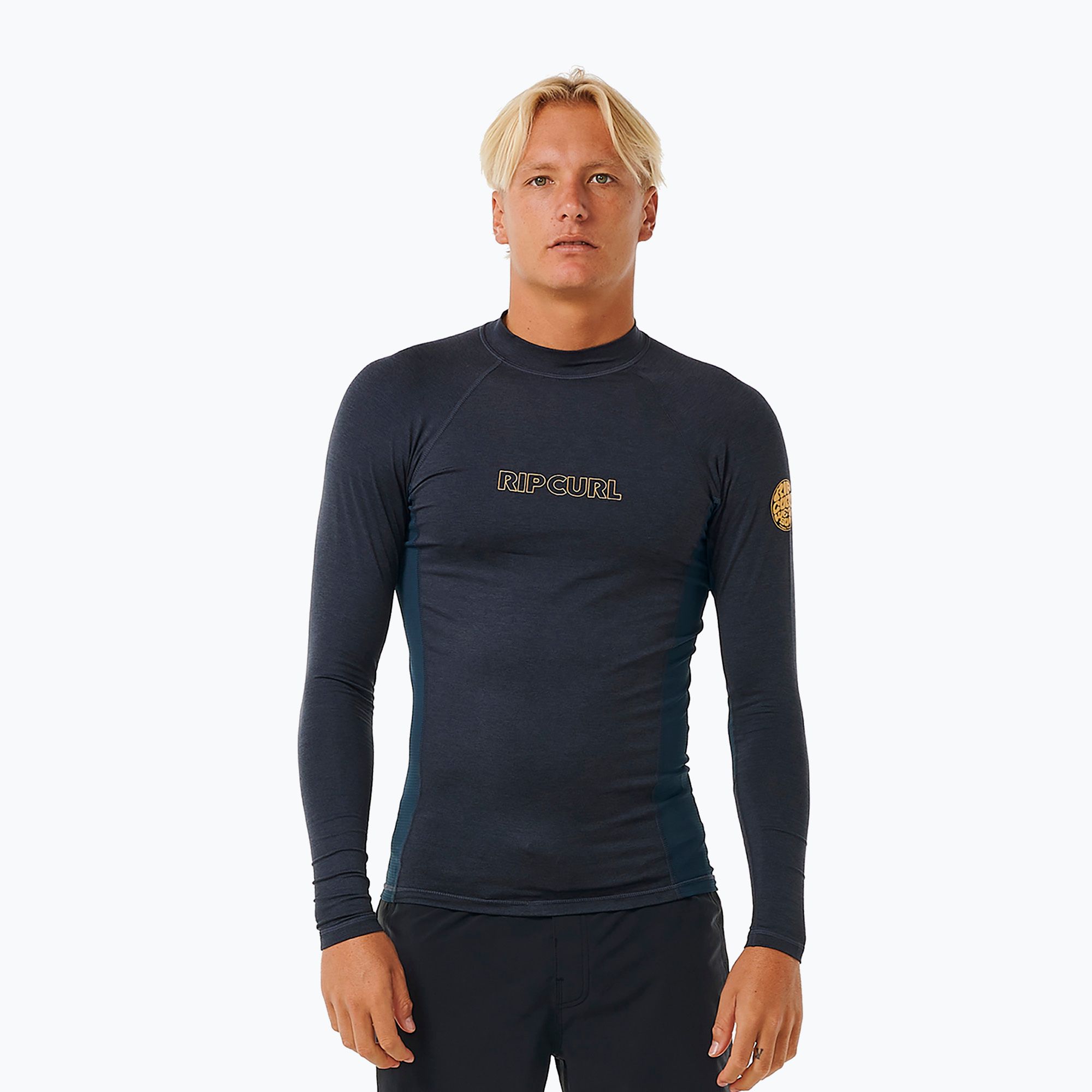 Longsleeve do pływania męski Rip Curl Dawn Patrol UPF Performance navy marle 