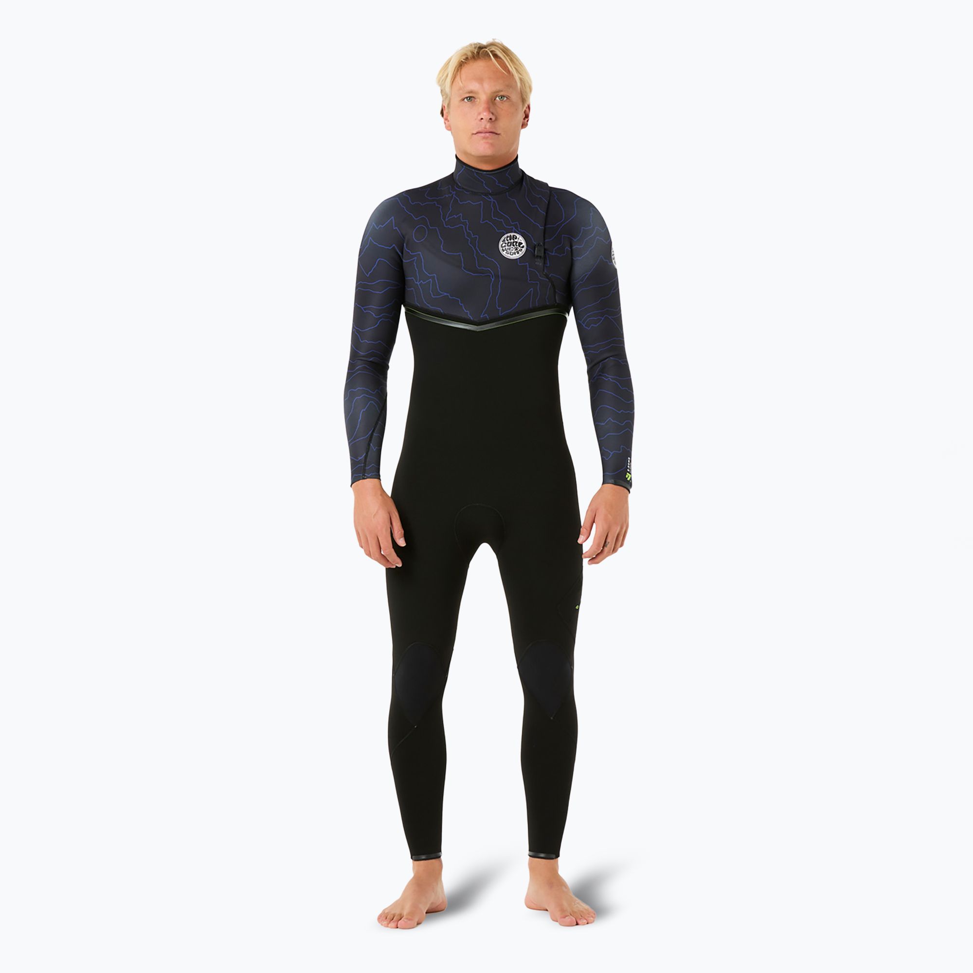 Pianka do pływania męska Rip Curl E-Bomb 4/3 mm Zip Free wild berry 
