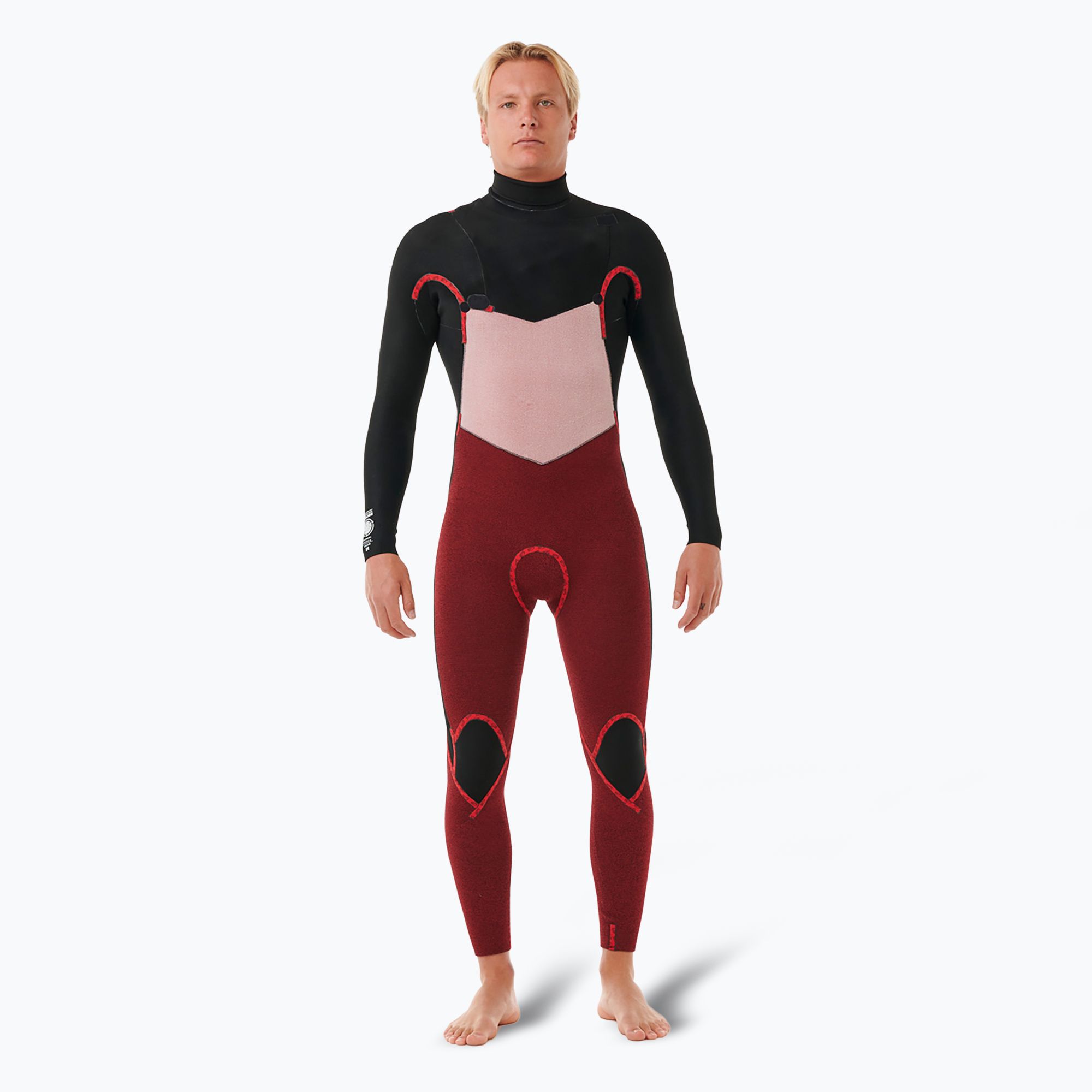 Pianka do pływania męska Rip Curl Dawn Patrol 3/2 mm Chest Zip purple night 
