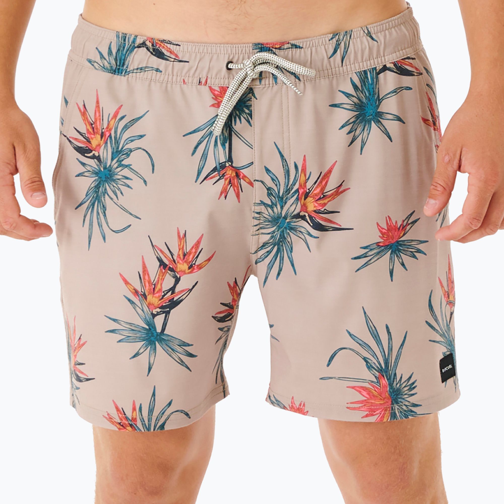 Szorty kąpielowe męskie Rip Curl Paradiso Volley taupe 