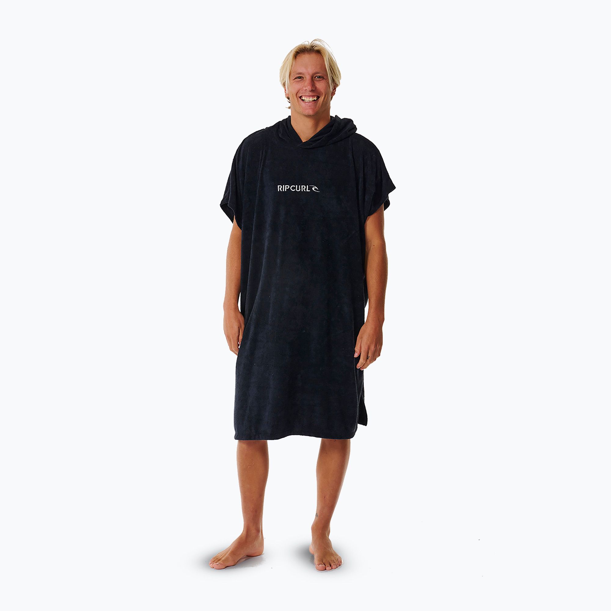 Ponczo męskie Rip Curl Brand Hooded black/grey 