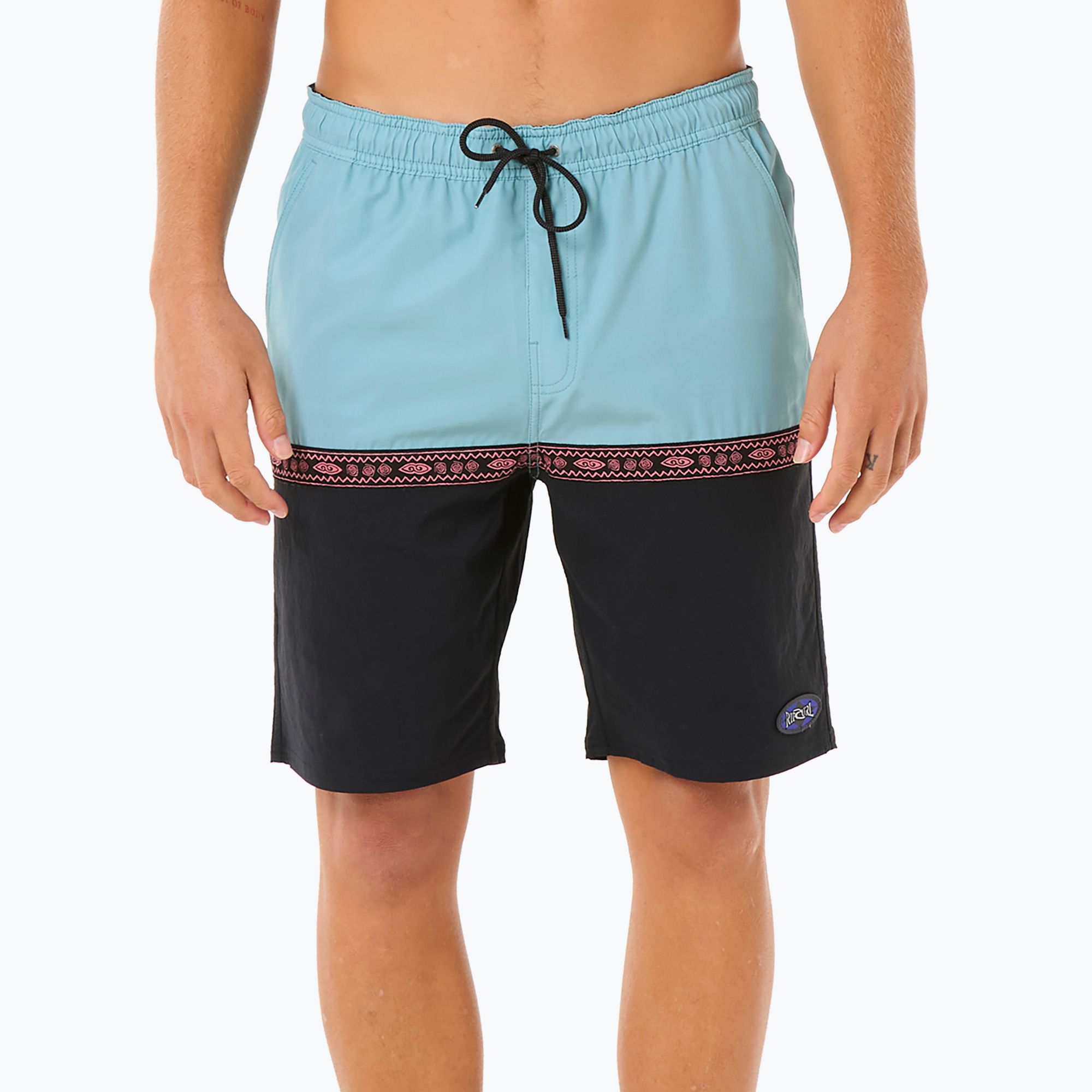 Szorty kąpielowe męskie Rip Curl Raw Energy Split Volley black 