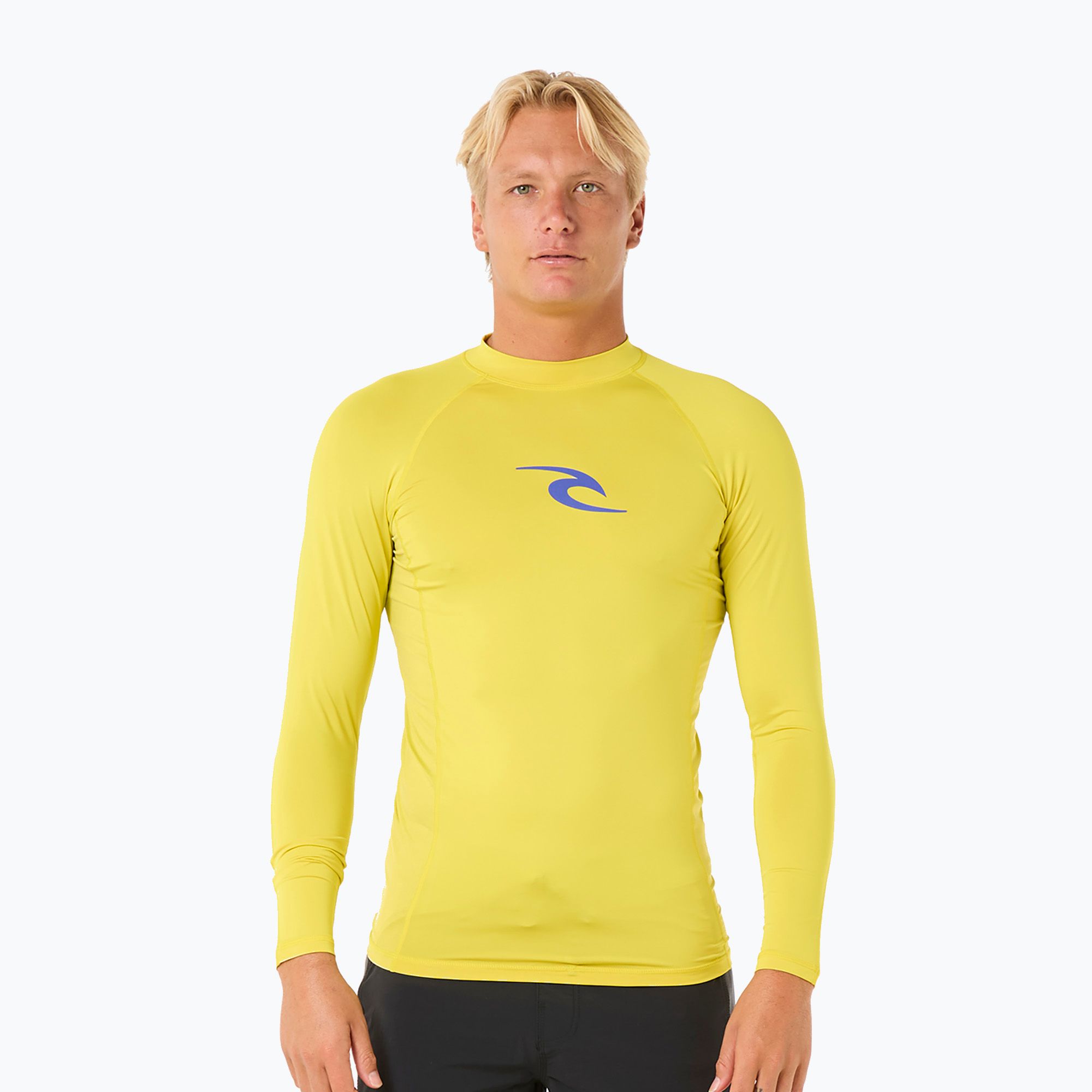 Longsleeve do pływania męski Rip Curl Waves UPF Performance sulphur 