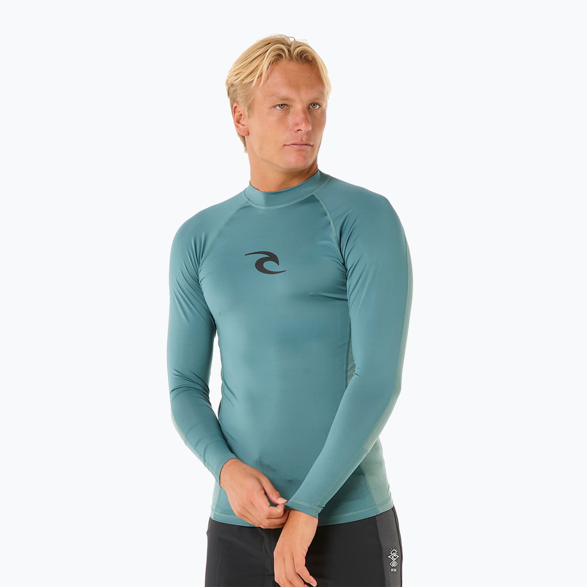 Longsleeve do pływania męski Rip Curl Waves UPF Performance bluestone 